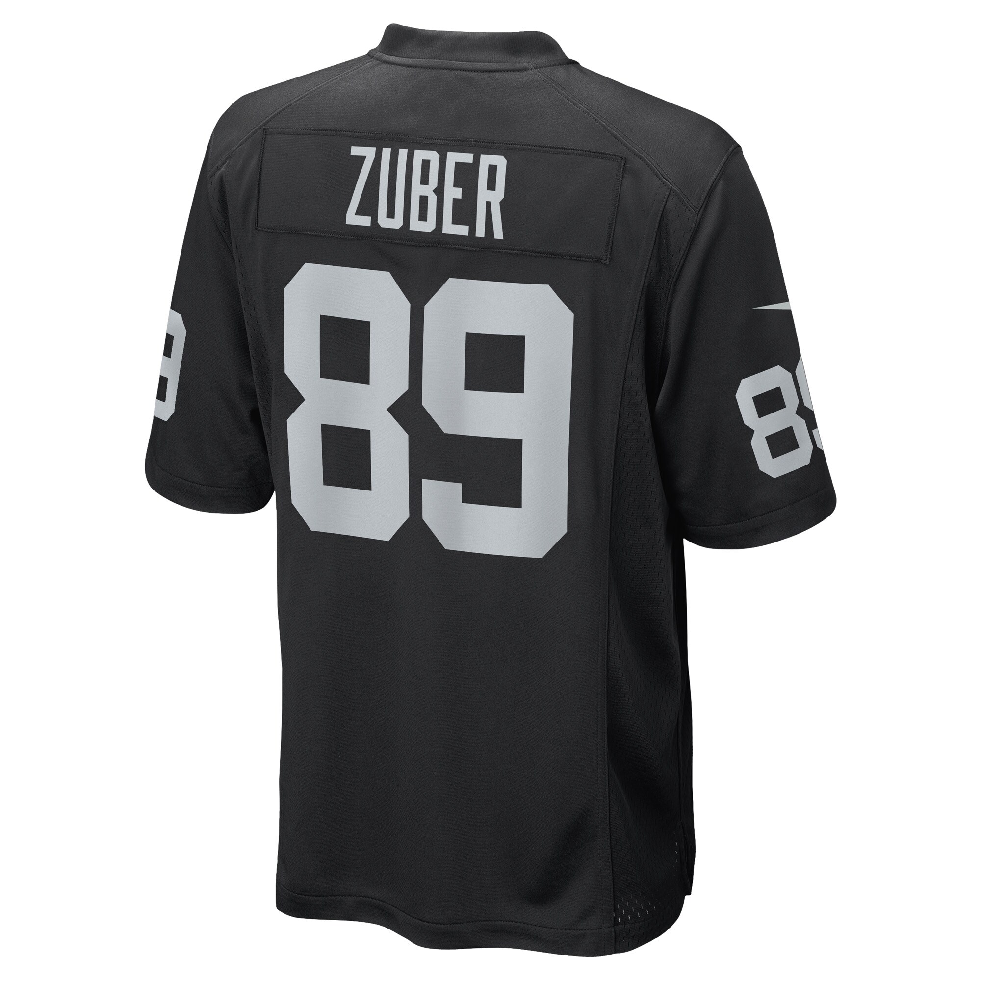 Isaiah Zuber Las Vegas Raiders  Game Player Jersey - Black