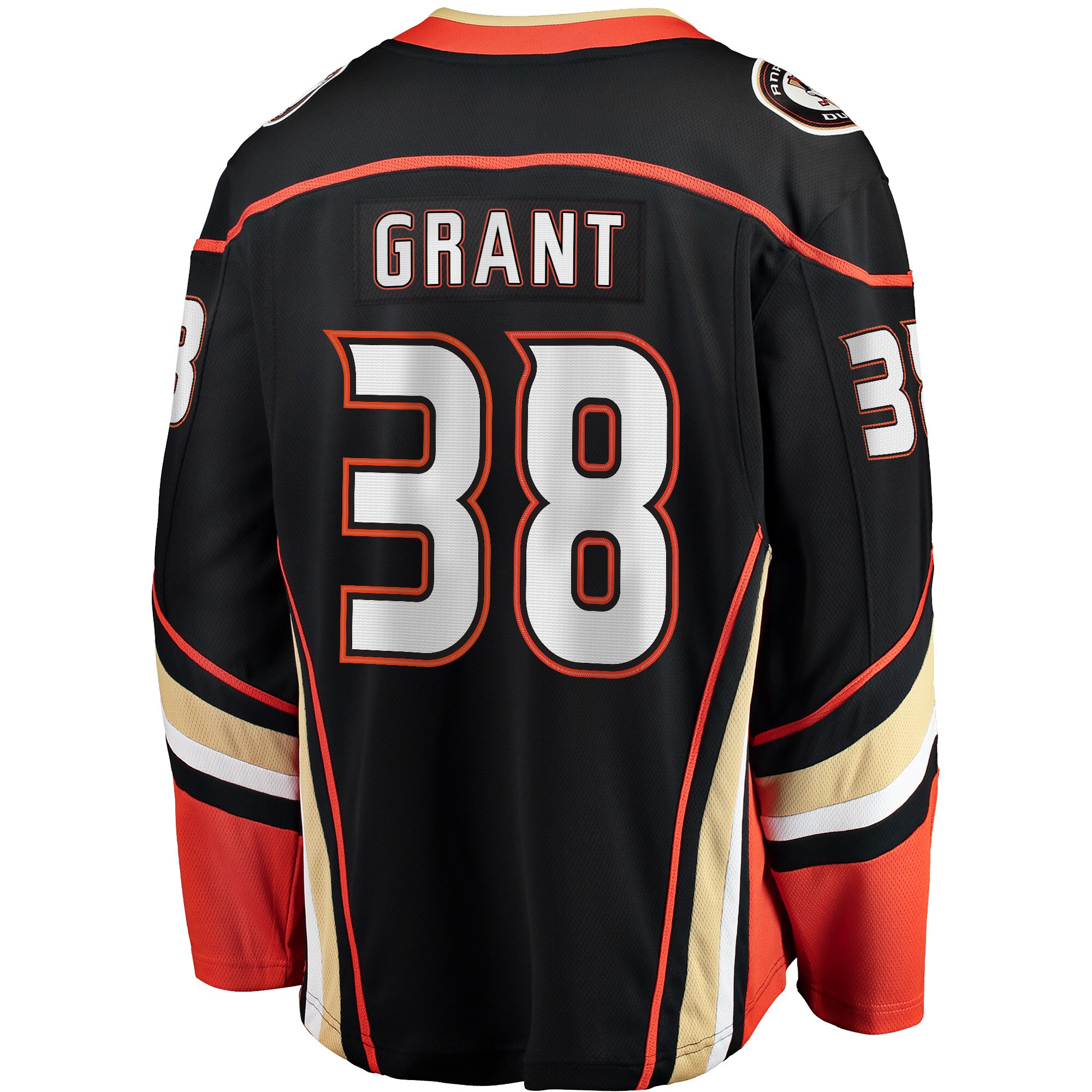 Derek Grant Anaheim Ducks Home Breakaway Player Jersey - Black