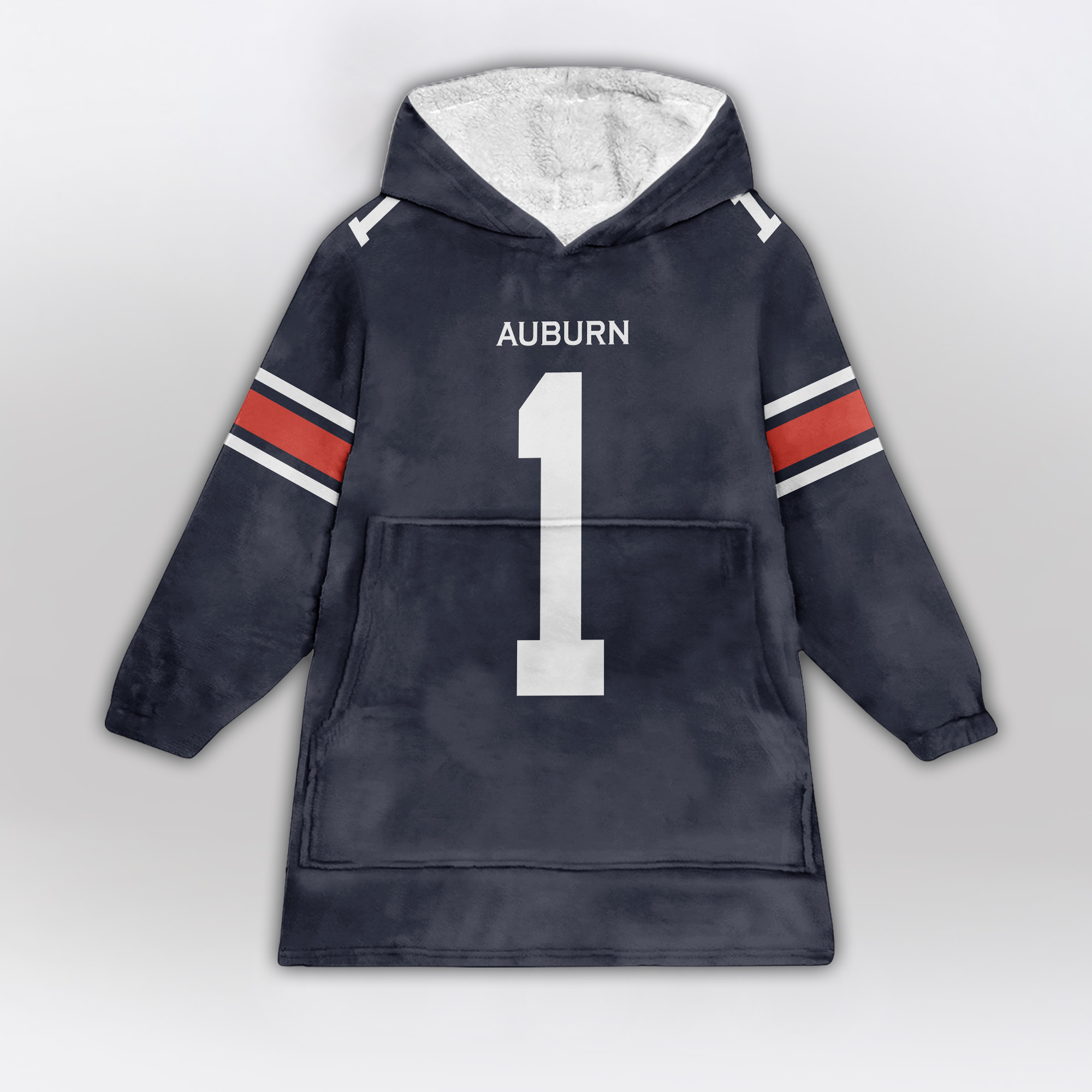 Kid #1 Auburn Football Unisex Blanket Hoodie