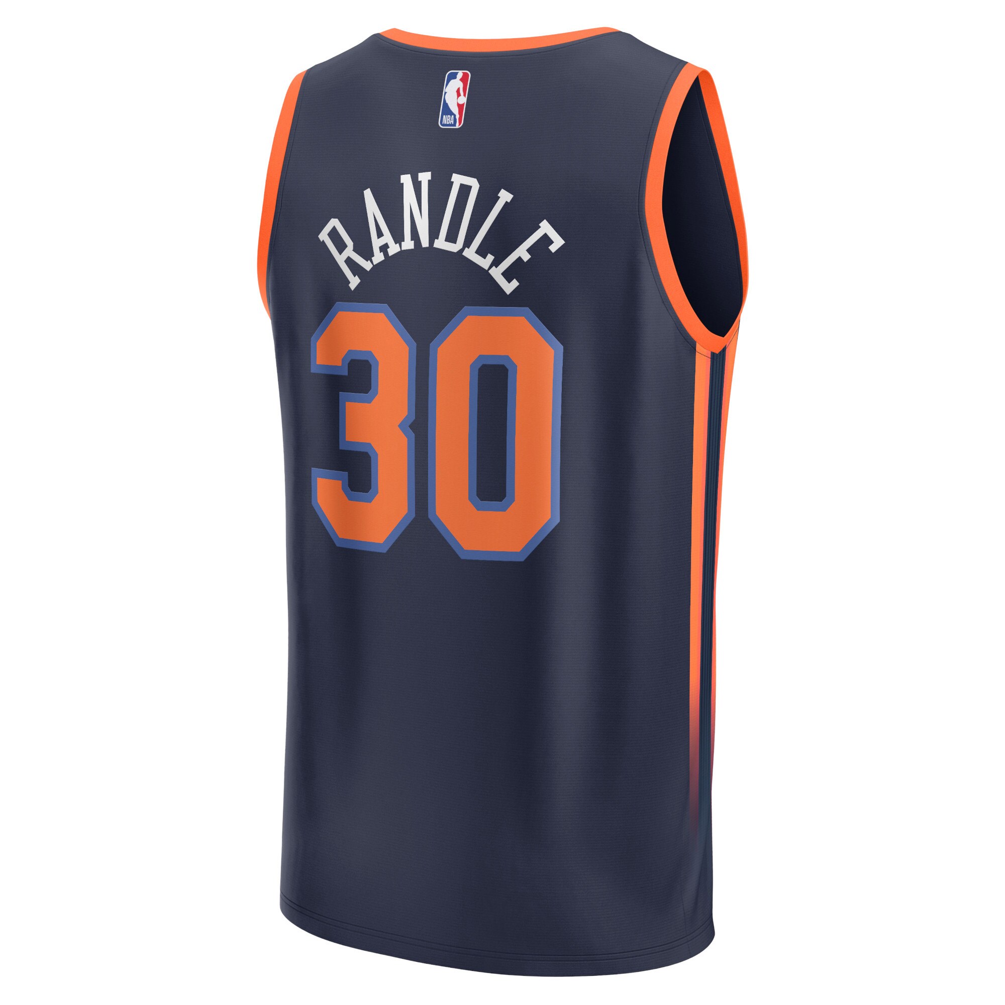 Julius Randle New York Knicks  Fast Break Replica Player Jersey - Statement Edition - Navy