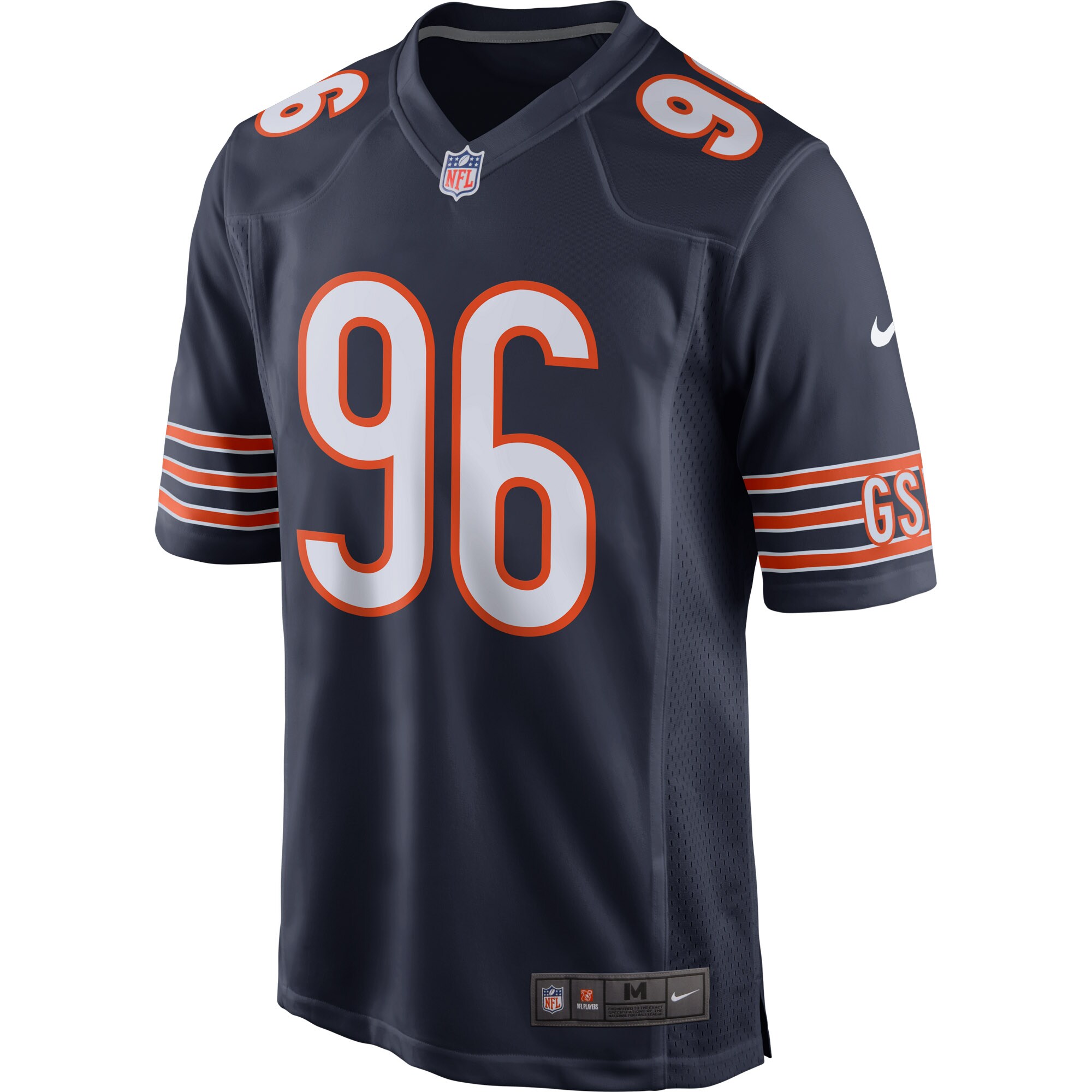 Akiem Hicks Chicago Bears  Player Game Jersey - Navy