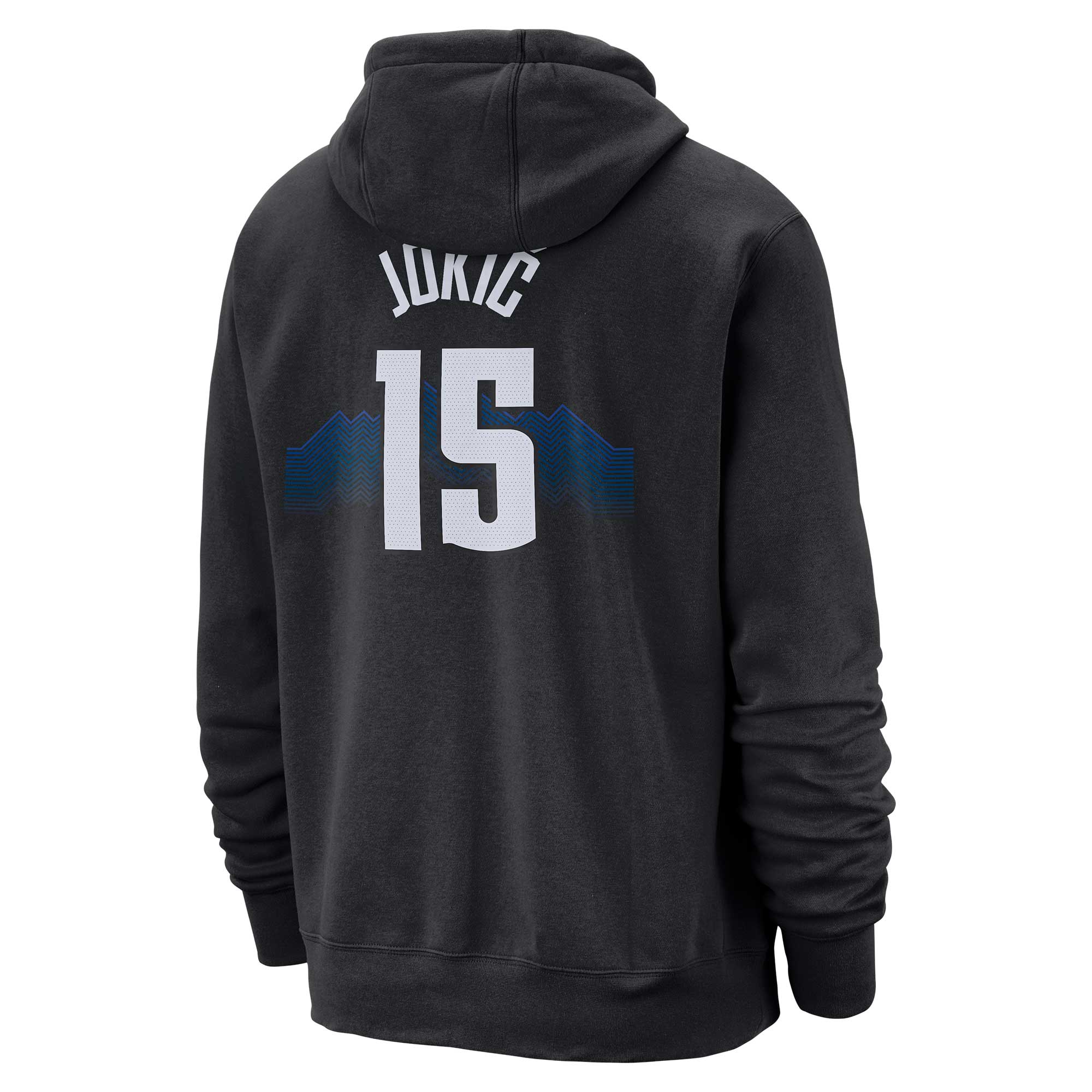 Men's Denver Nuggets Nikola Jokic  Black 2023/24 City Edition Name & Number Pullover Hoodie