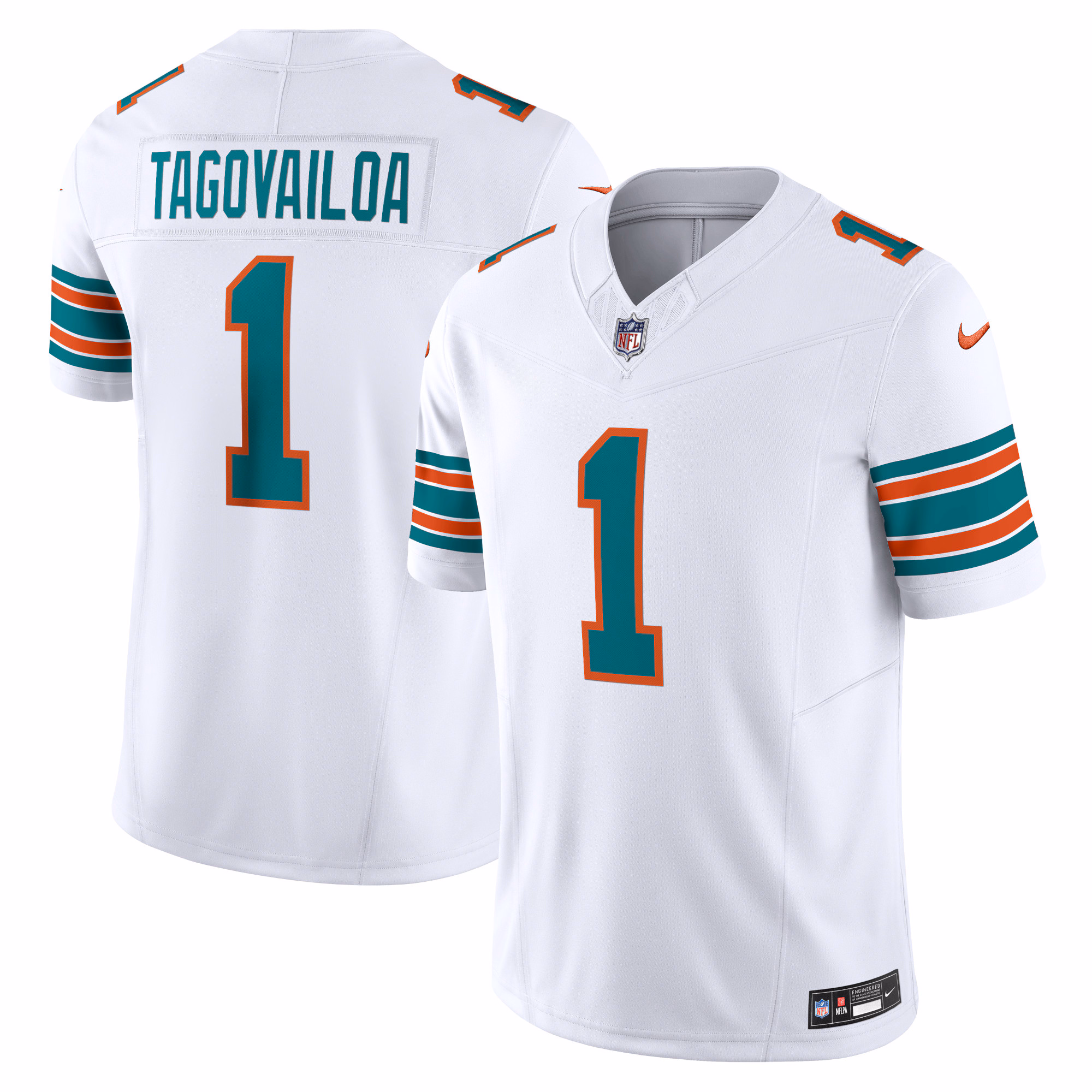 Tua Tagovailoa Miami Dolphins Vapor F.U.S.E. Limited Jersey - White