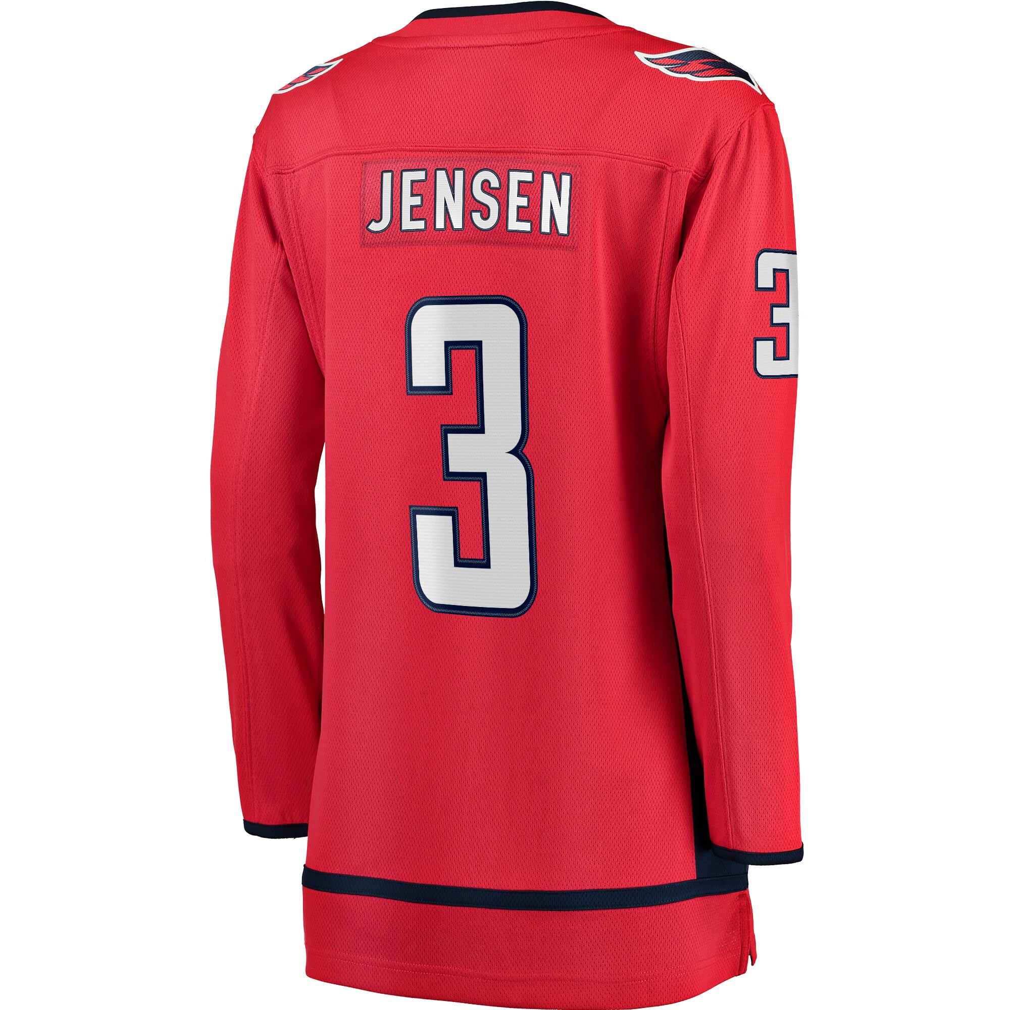 Nick Jensen Washington Capitals Women's Home Breakaway Player Jersey - Red