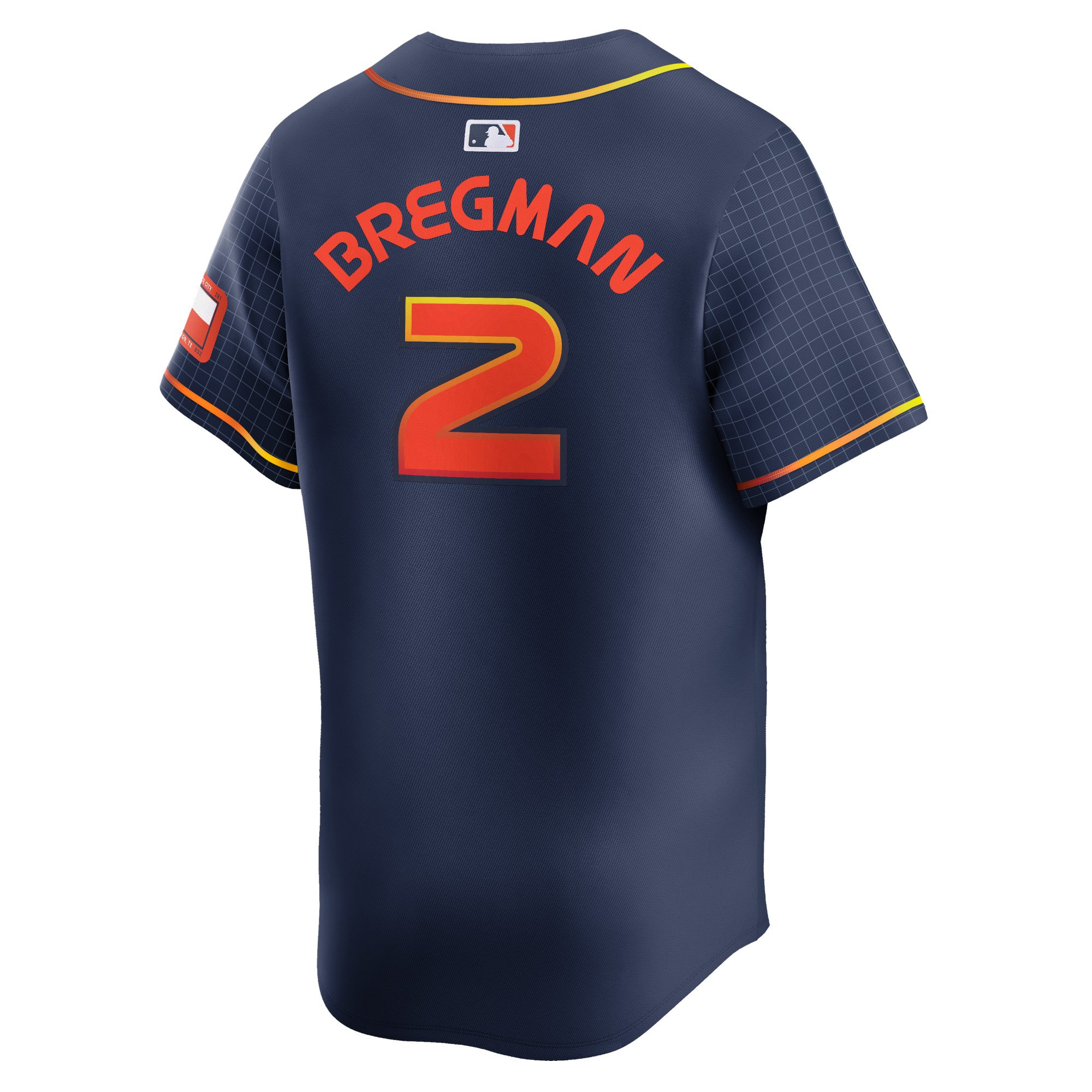 Men's Houston Astros Alex Bregman  Navy City Connect Limited Player Jersey