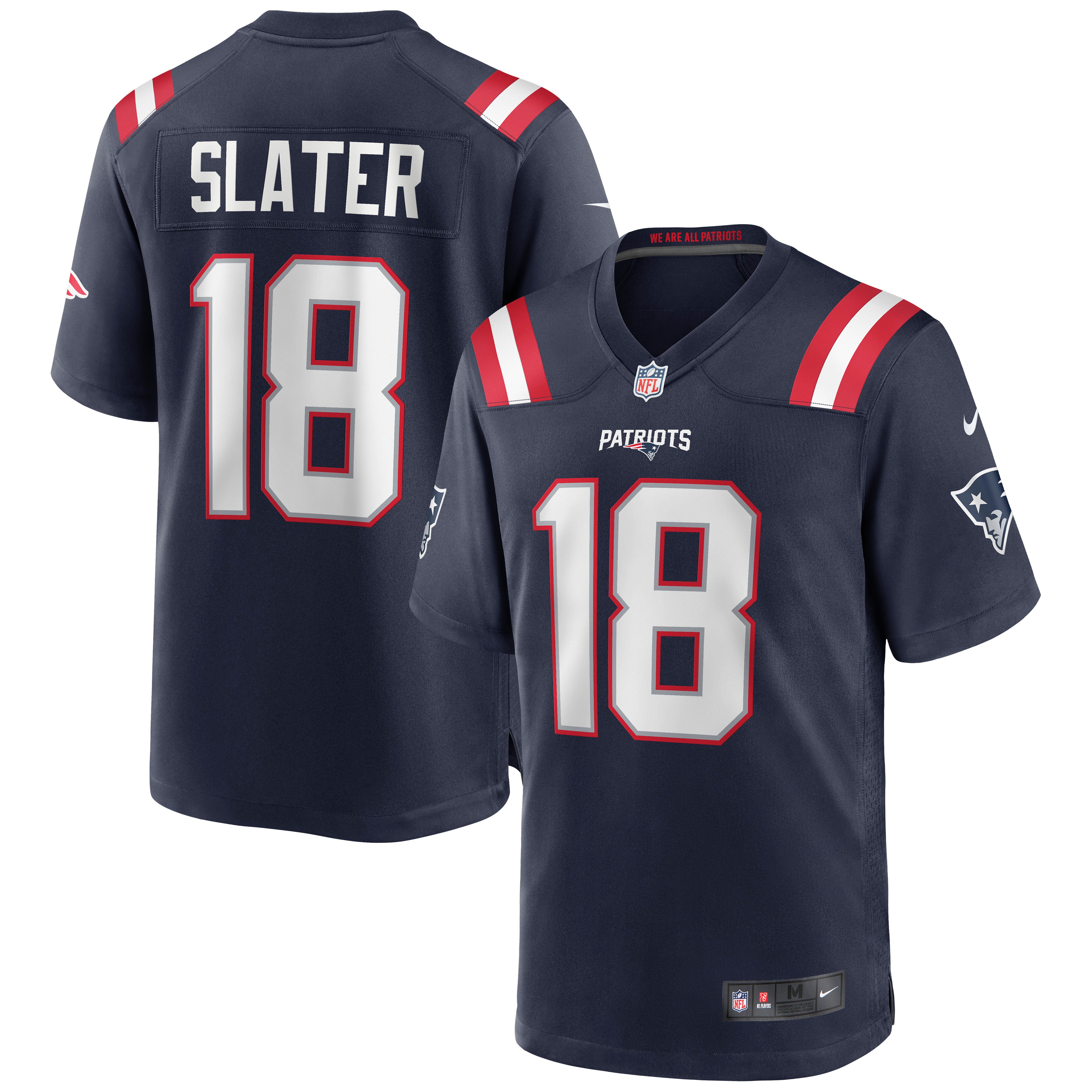 Matthew Slater New England Patriots  Game Jersey - Navy