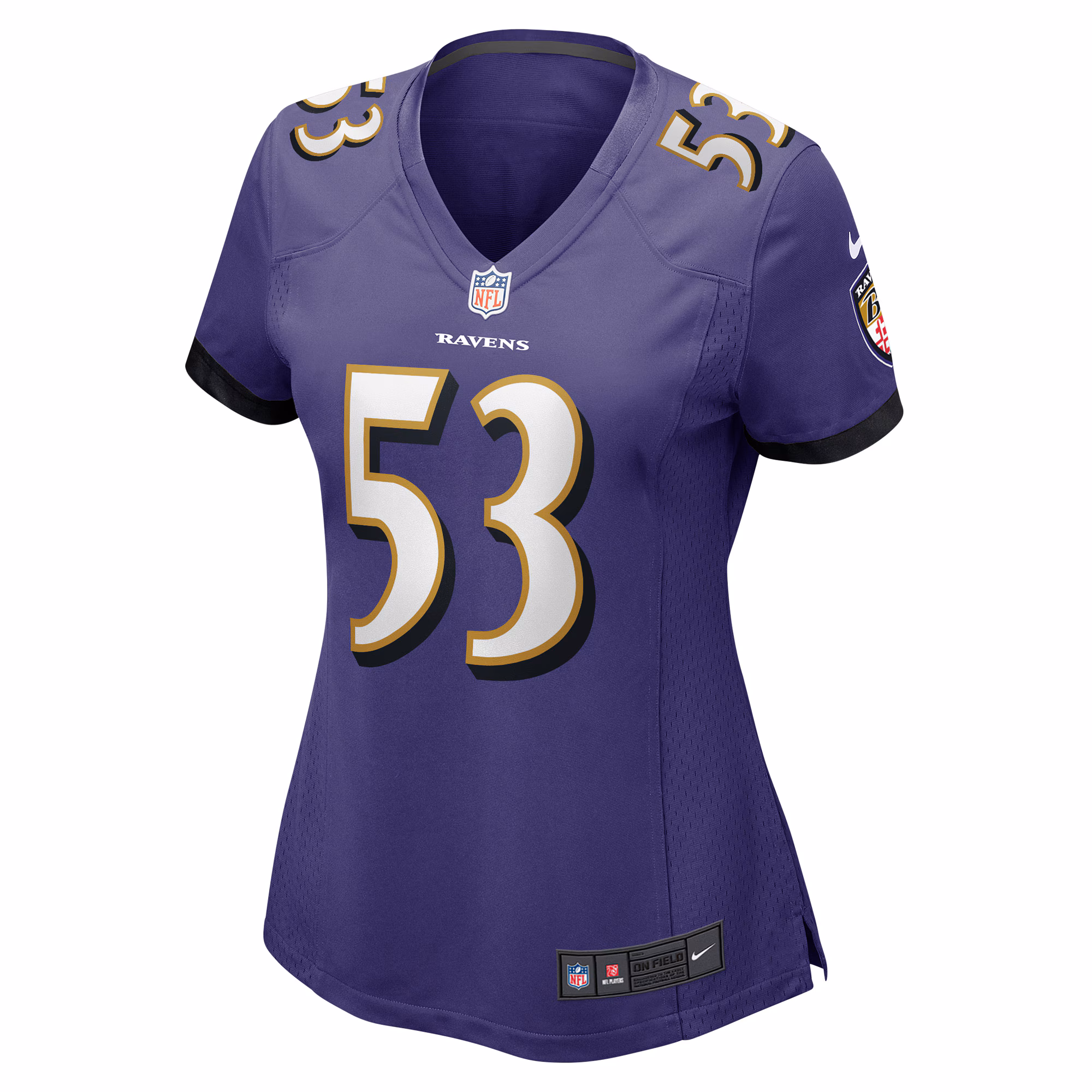 Del'Shawn Phillips Baltimore Ravens Women's Game Player Jersey - Purple