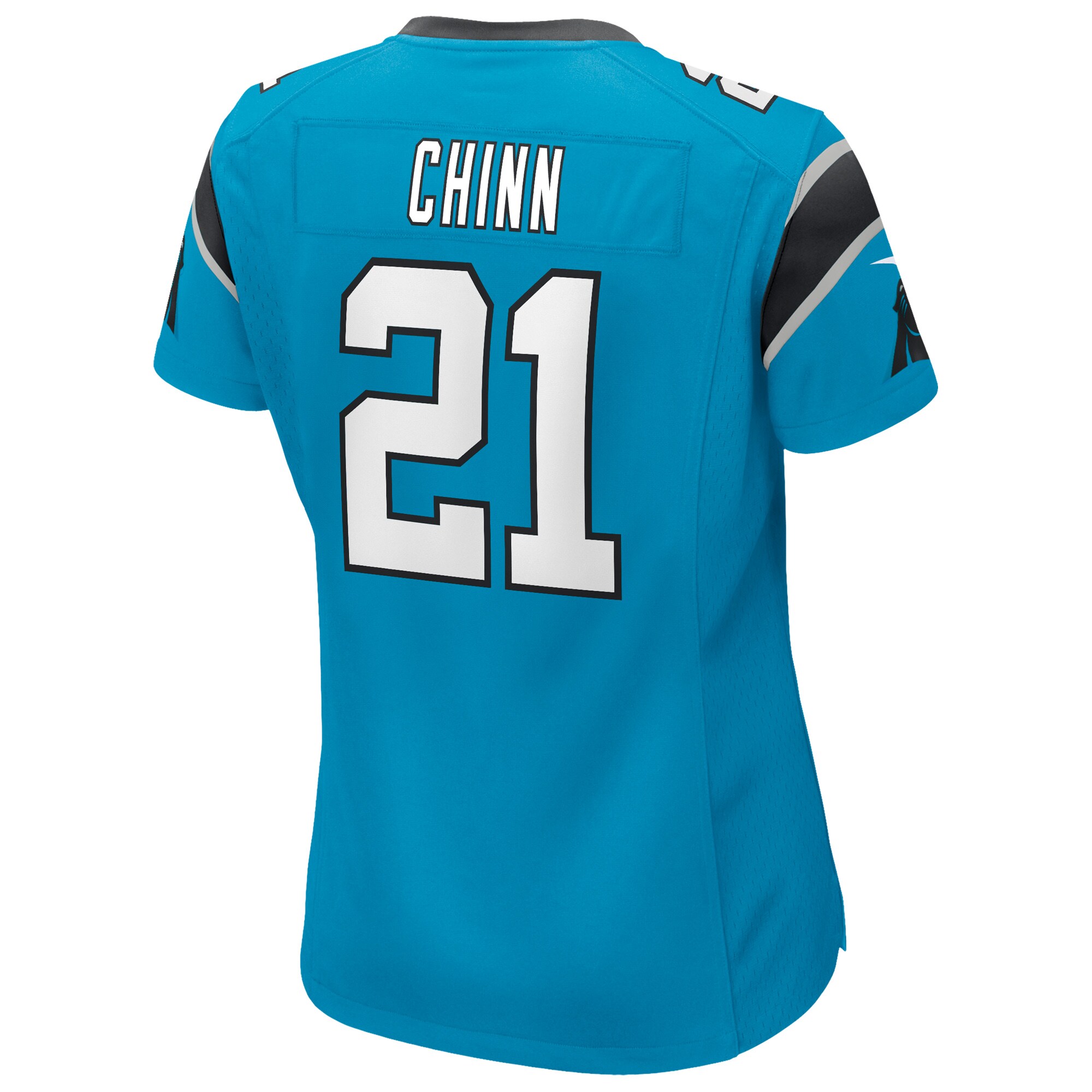 Jeremy Chinn Carolina Panthers  Women's Game Jersey - Blue