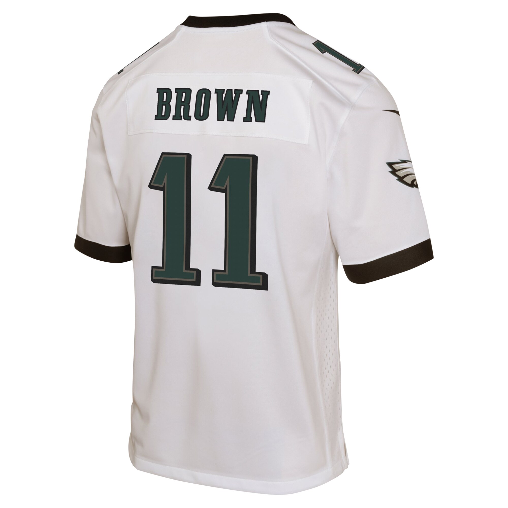 A.J. Brown Philadelphia Eagles Youth Game Jersey - Midnight Green