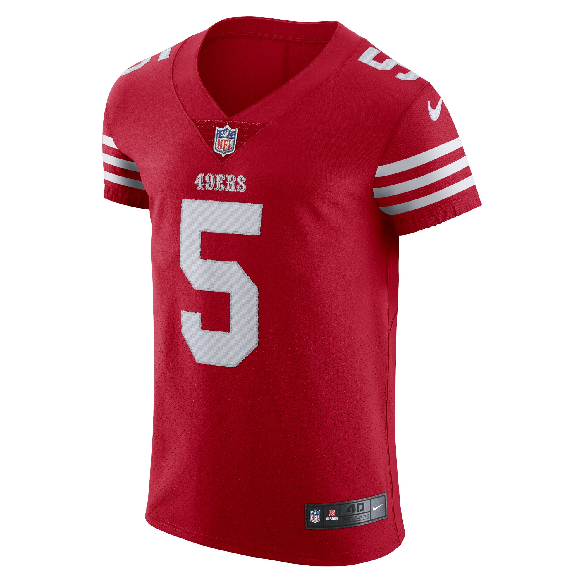 Trey Lance San Francisco 49ers  Vapor Elite Jersey - Scarlet