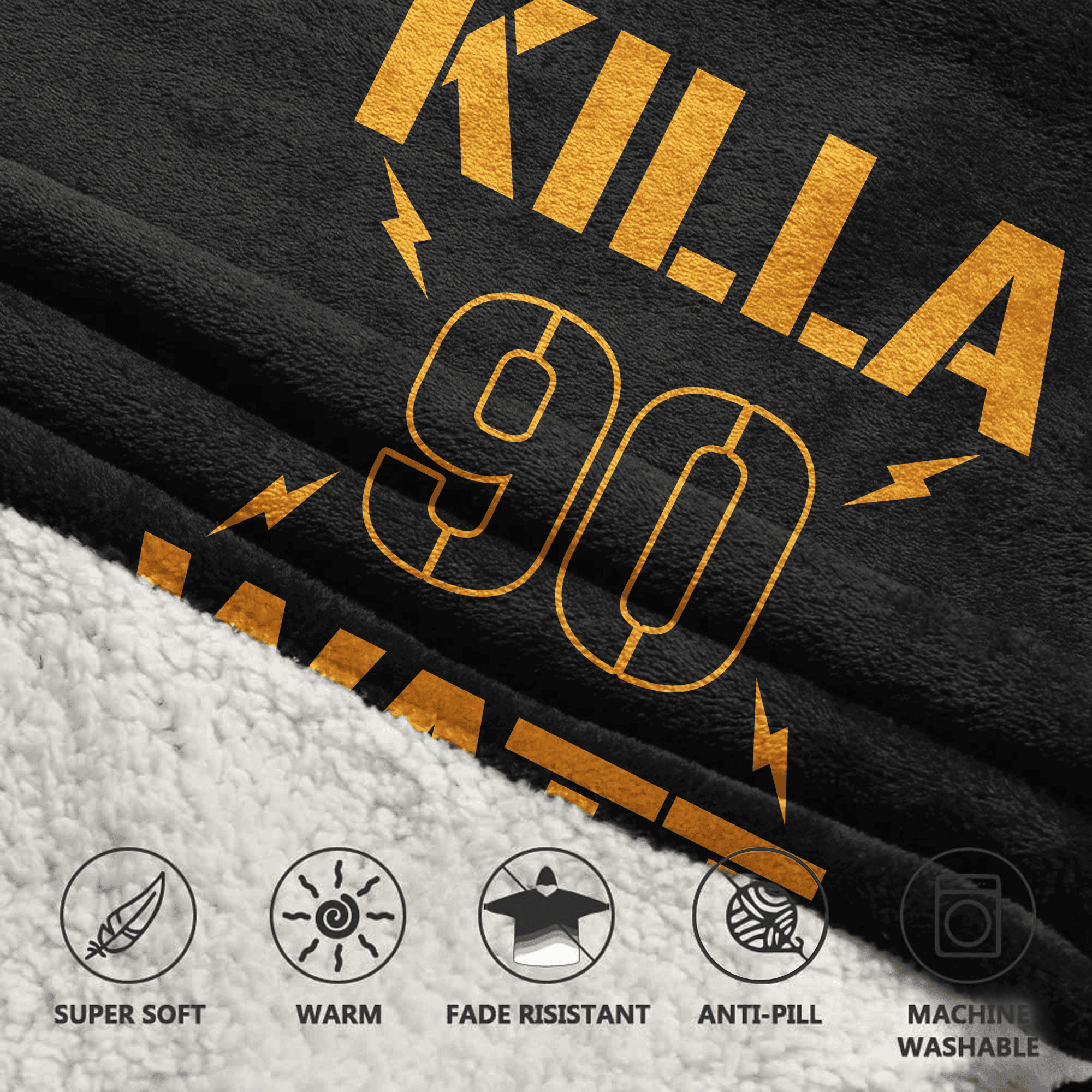 Adult 90 Pittsburgh Football Unisex Blanket Hoodie