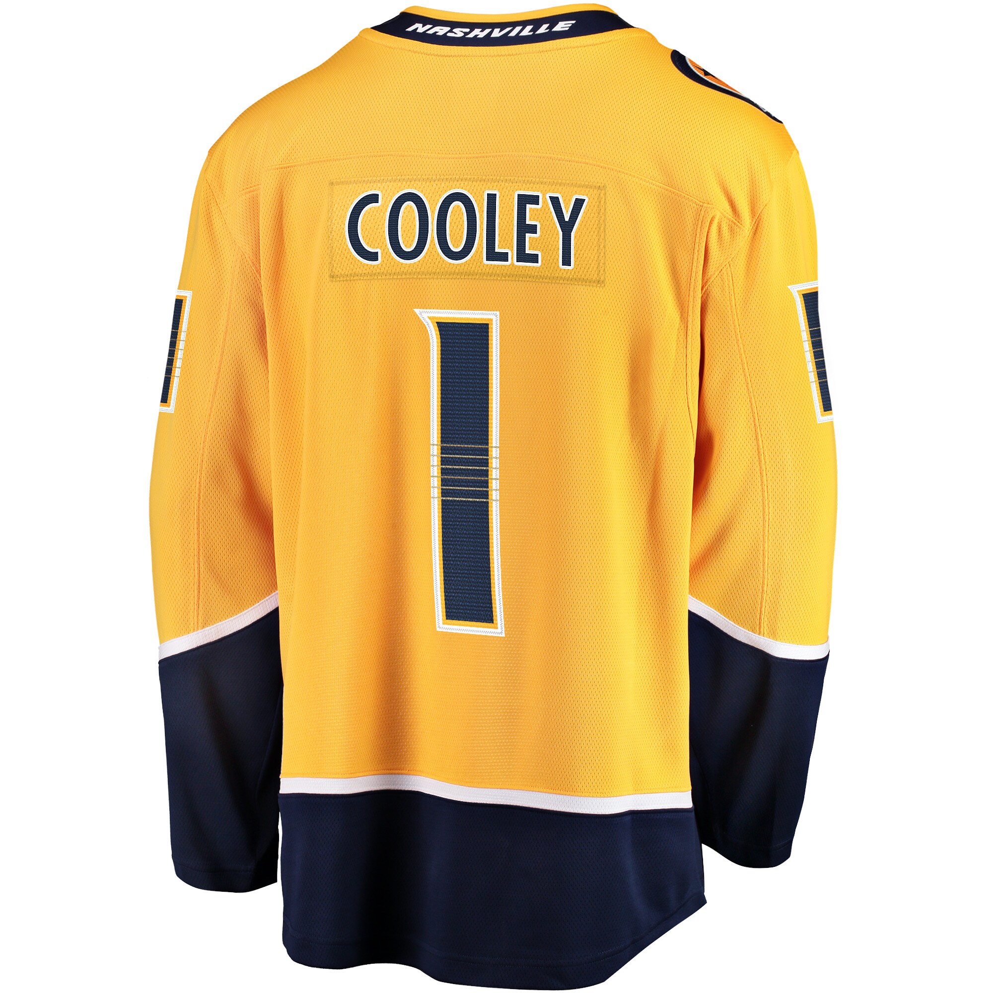 Devin Cooley Nashville Predators Home Breakaway Player Jersey - Gold