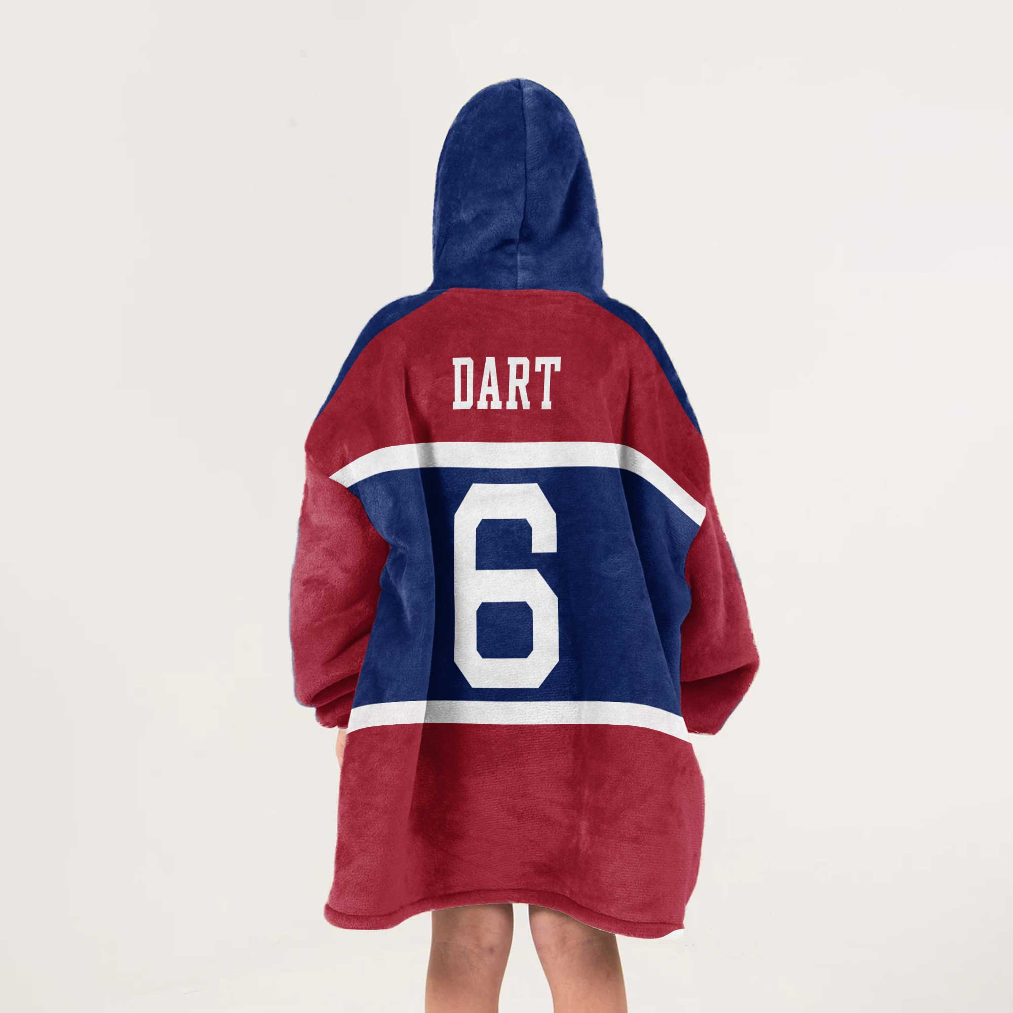 Kid J.D 6 New York G Football Unisex Blanket Hoodie