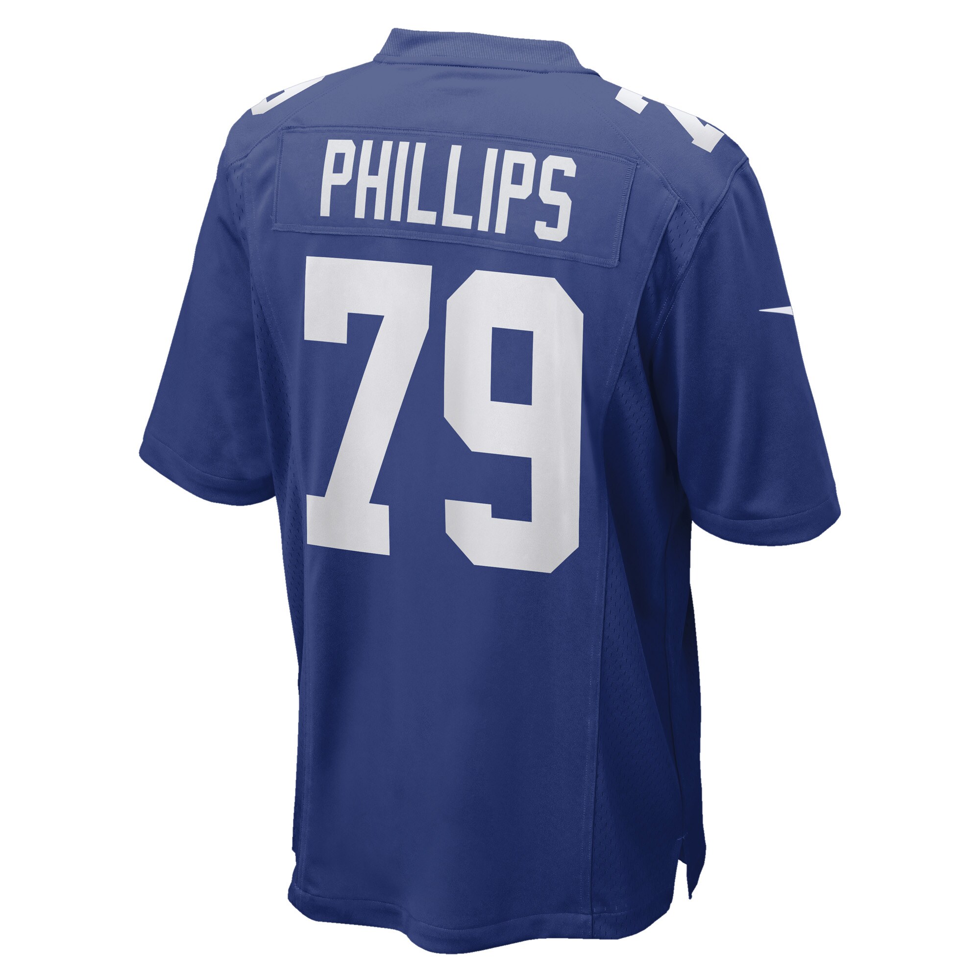 Tyre Phillips New York Giants Game Player Jersey - Royal