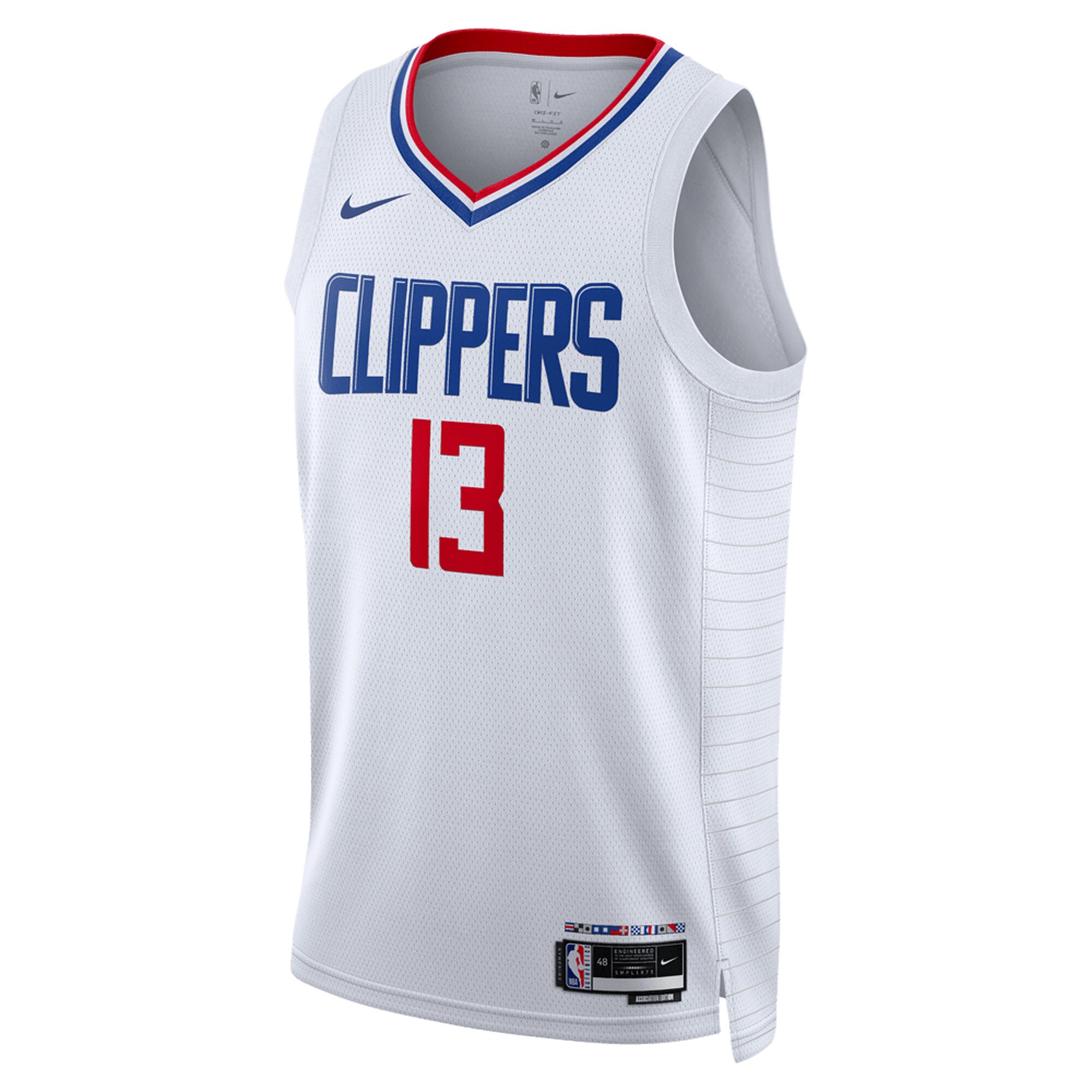 Paul George LA Clippers Unisex Swingman Jersey - Association Edition - White