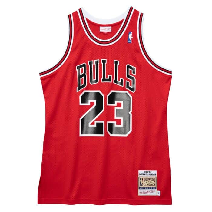 Authentic Michael  Chicago Bulls 1986-87 Jersey
