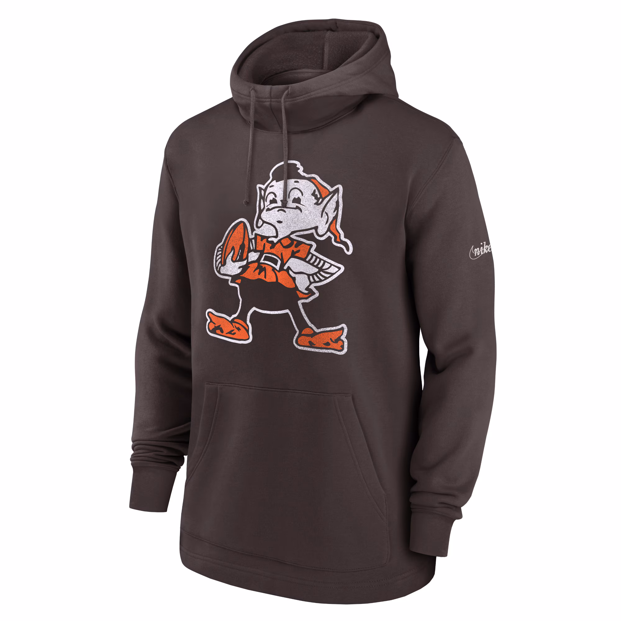 Cleveland Browns Classic Pullover Hoodie - Brown
