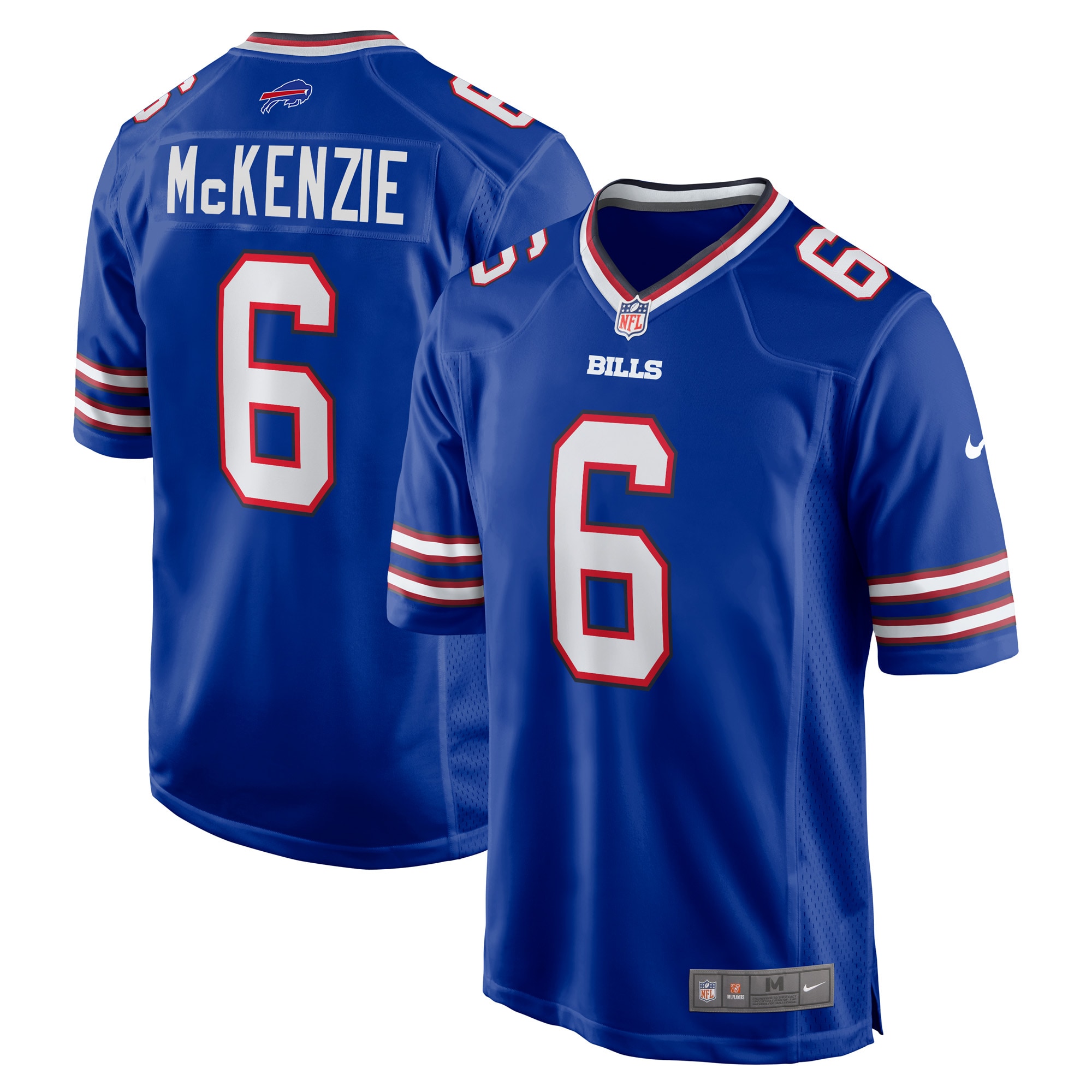 Isaiah McKenzie Buffalo Bills  Game Jersey - Royal