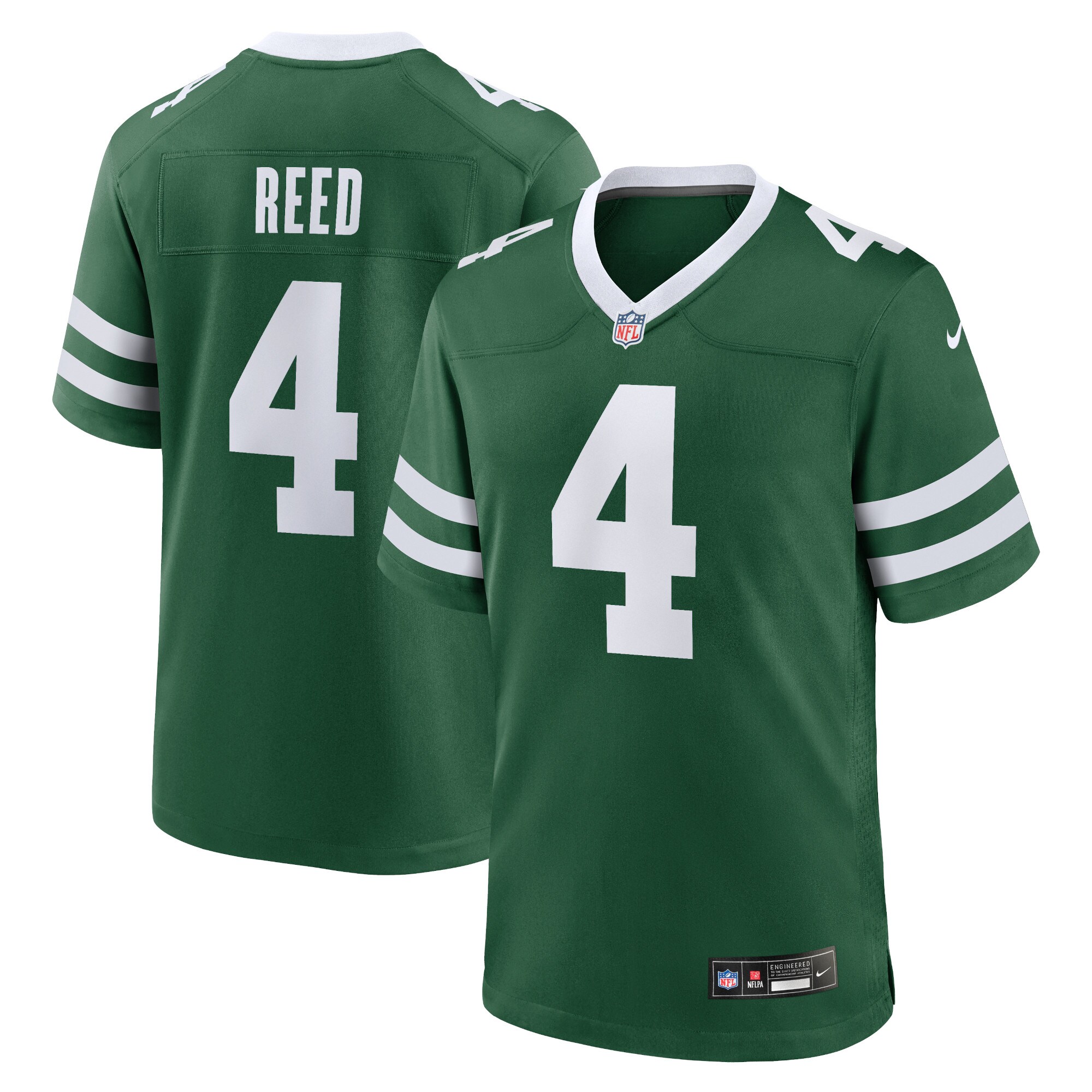 D.J. Reed New York Jets Game Jersey - Legacy White