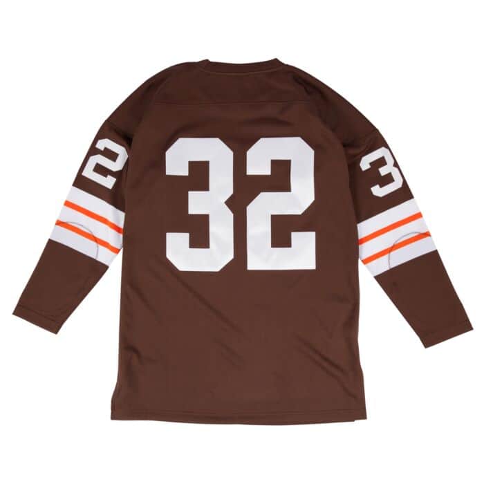 Authentic Jersey Cleveland Browns 1964 Jim Brown
