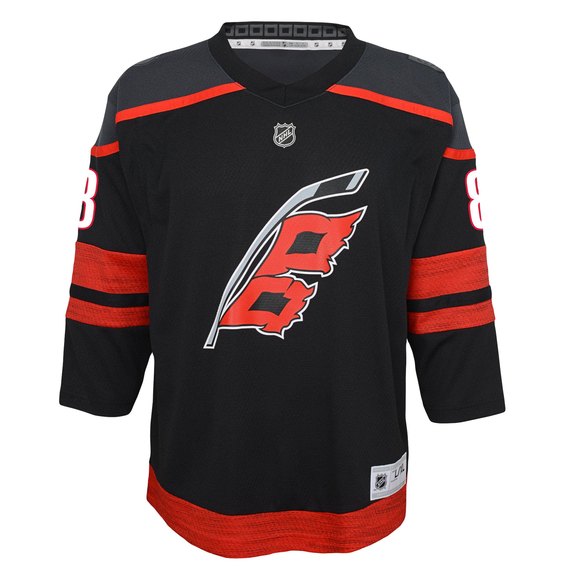 Brent Burns Carolina Hurricanes Youth Replica Player Jersey - Black