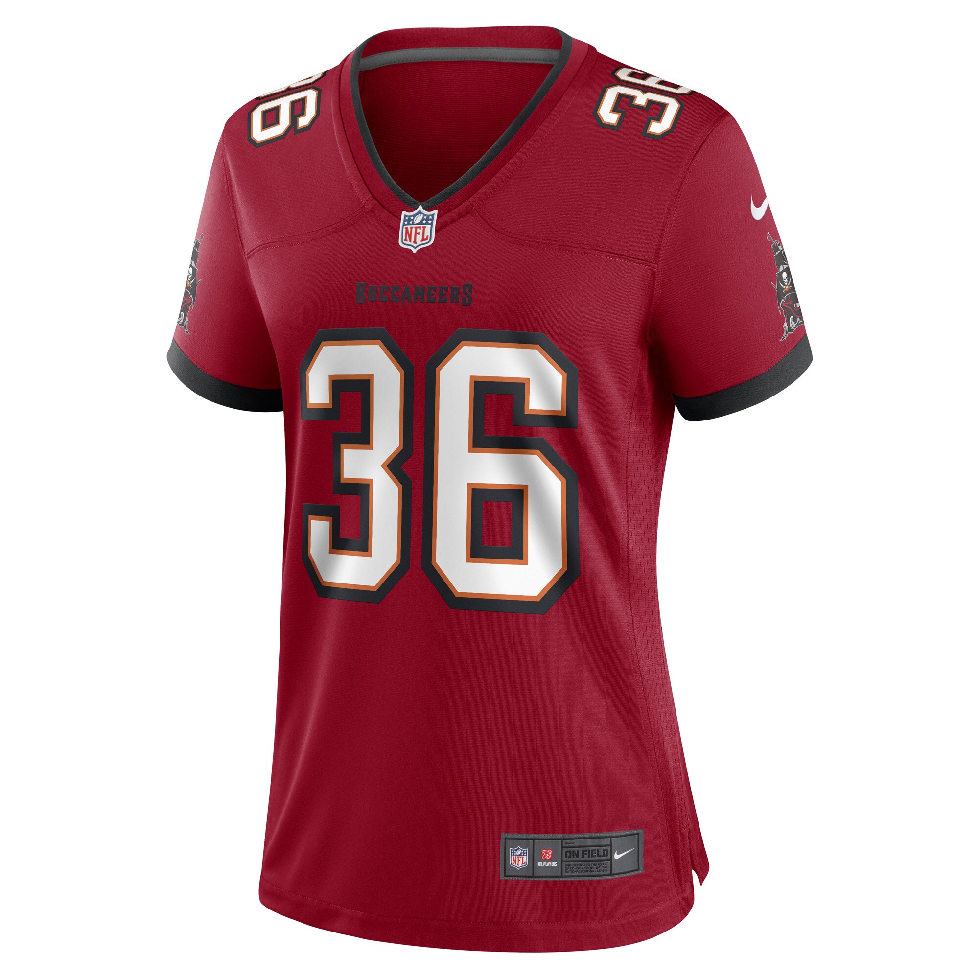 Women's Don Gardner Tampa Bay Buccaneers  Game Player Jersey - Red
