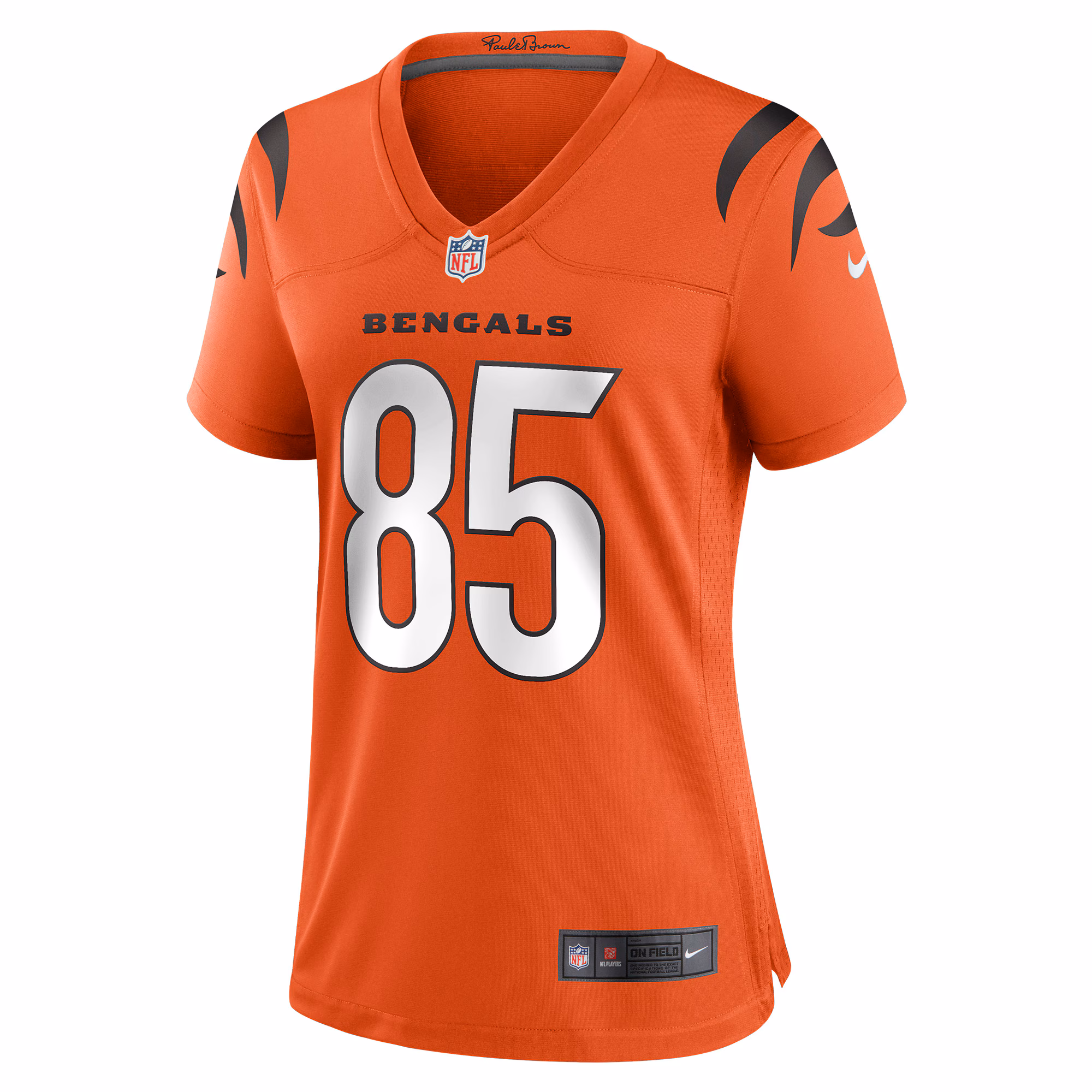 Chad Johnson Cincinnati Bengals Women's Retired Game Jersey - Orange