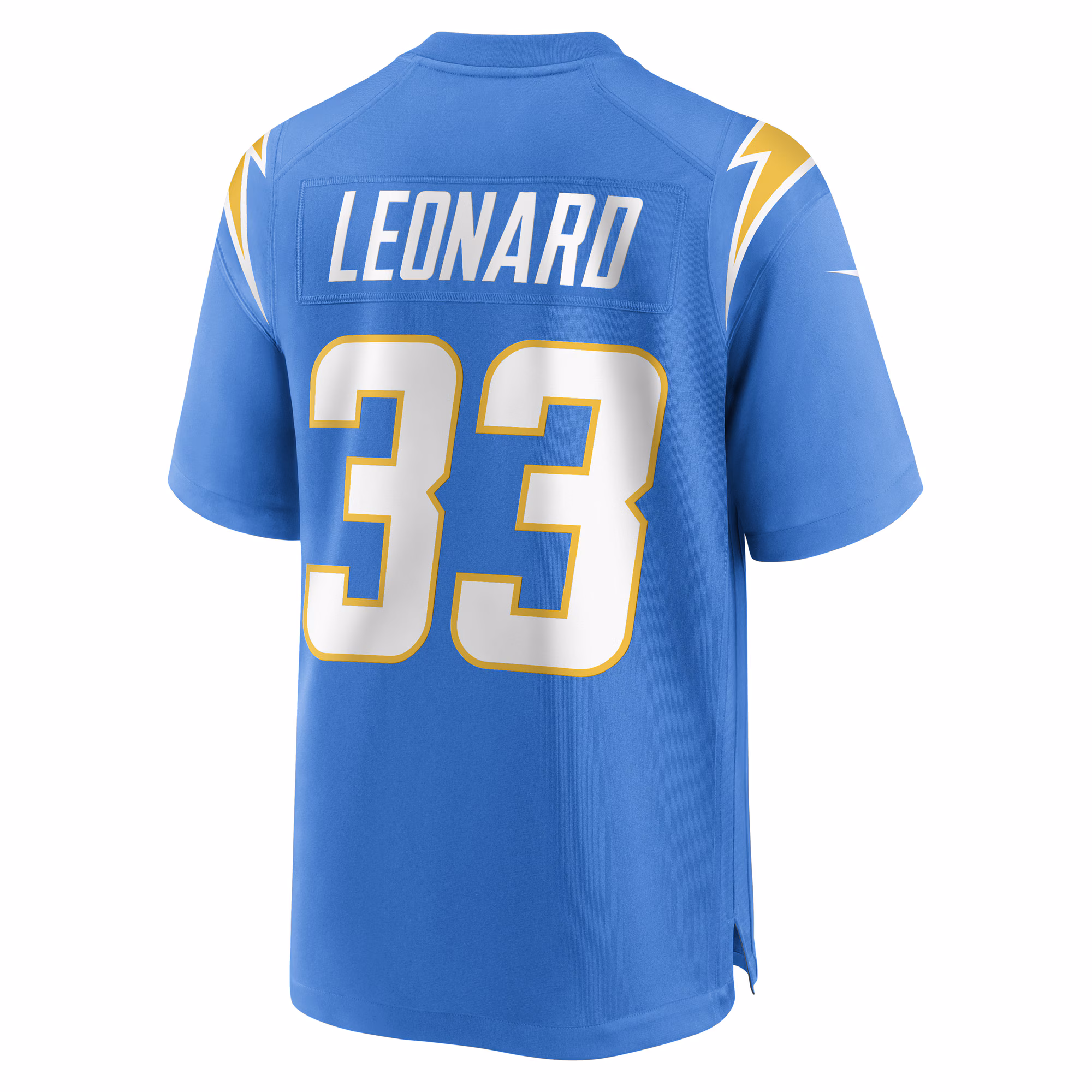 Deane Leonard Los Angeles Chargers Game Player Jersey - Powder Blue