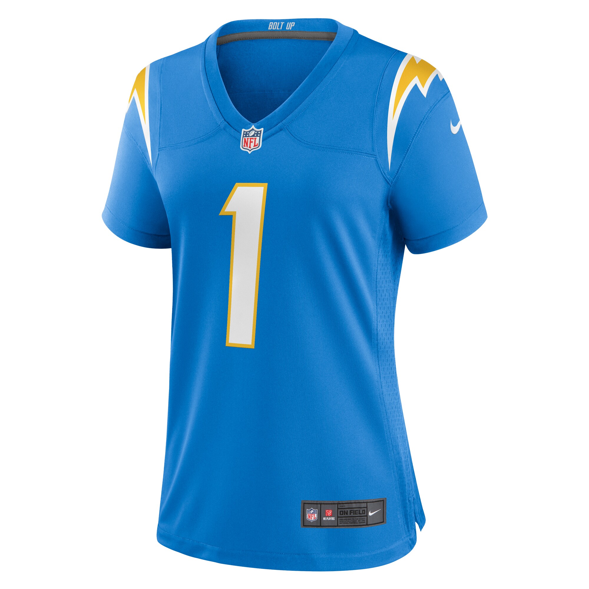 DeAndre Carter Los Angeles Chargers  Women's Home Game Player Jersey - Powder Blue