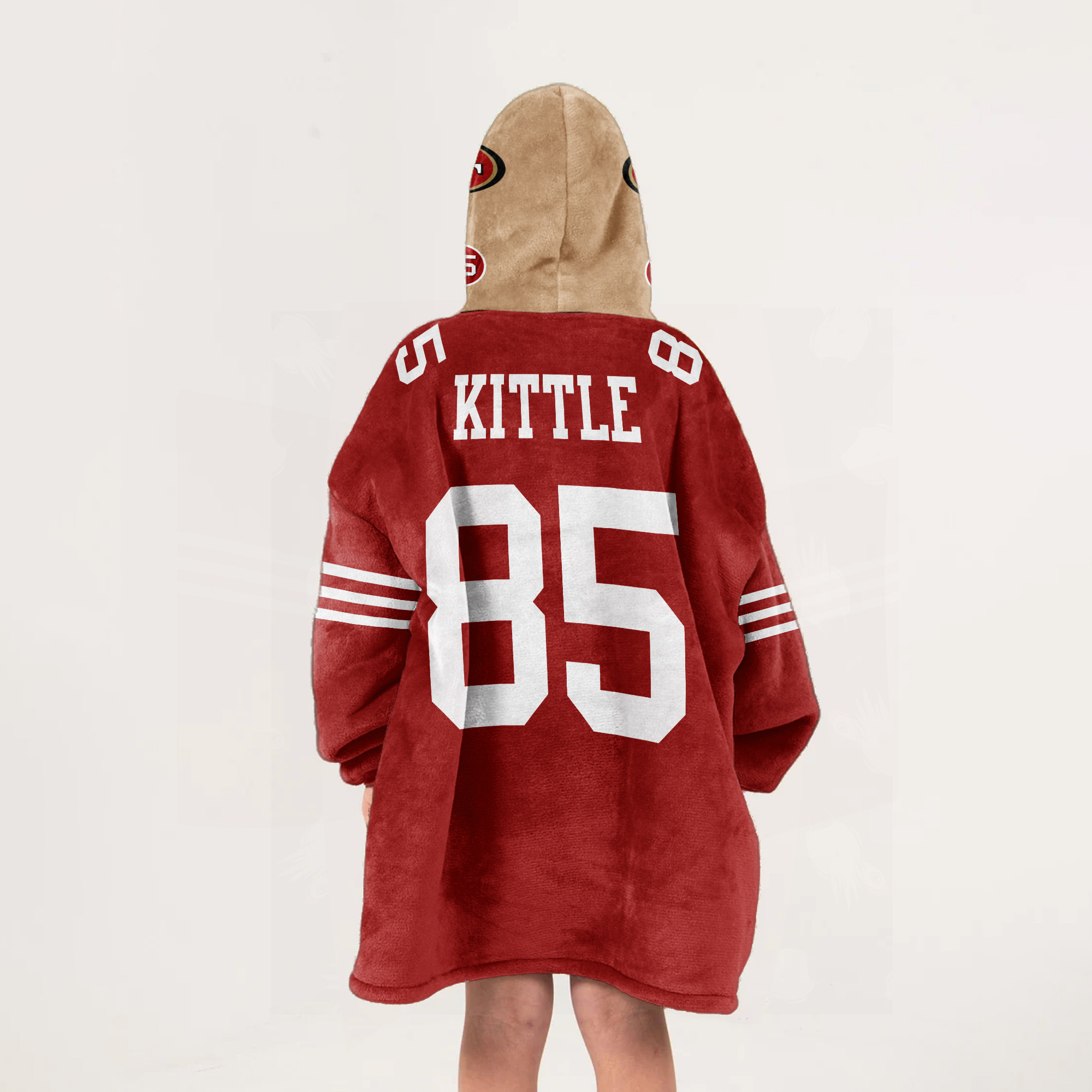 Adult F**k Dallas San Francisco 49ers Football Unisex Blanket Hoodie