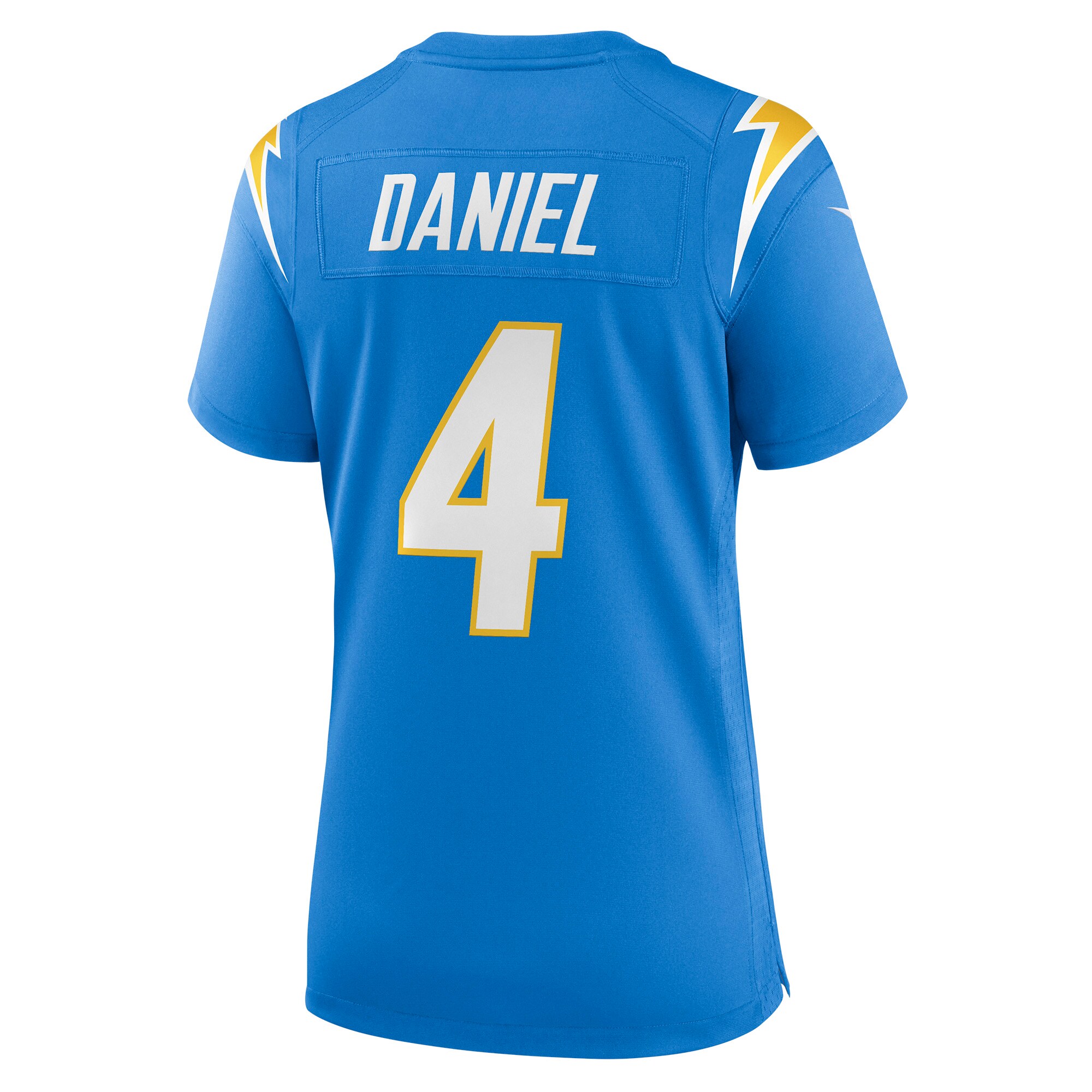 Chase Daniel Los Angeles Chargers  Women's Game Jersey - Powder Blue