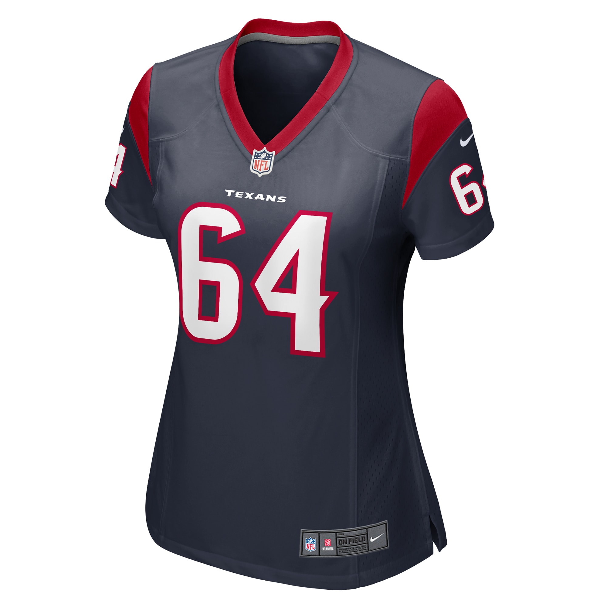 Nick Broeker Houston Texans Women's Team Game Jersey -  Navy