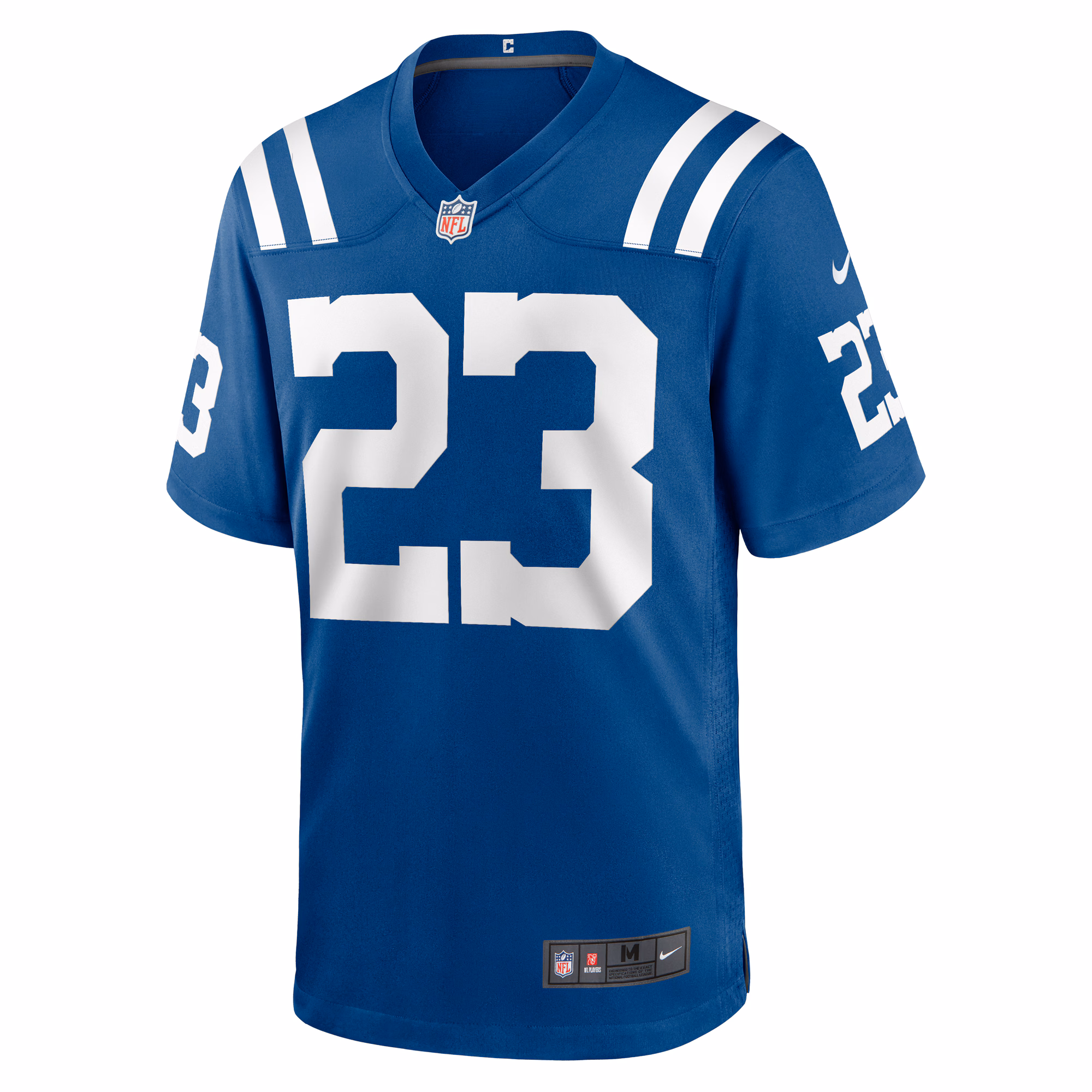 Darren Hall Indianapolis Colts Team Game Jersey -  Royal