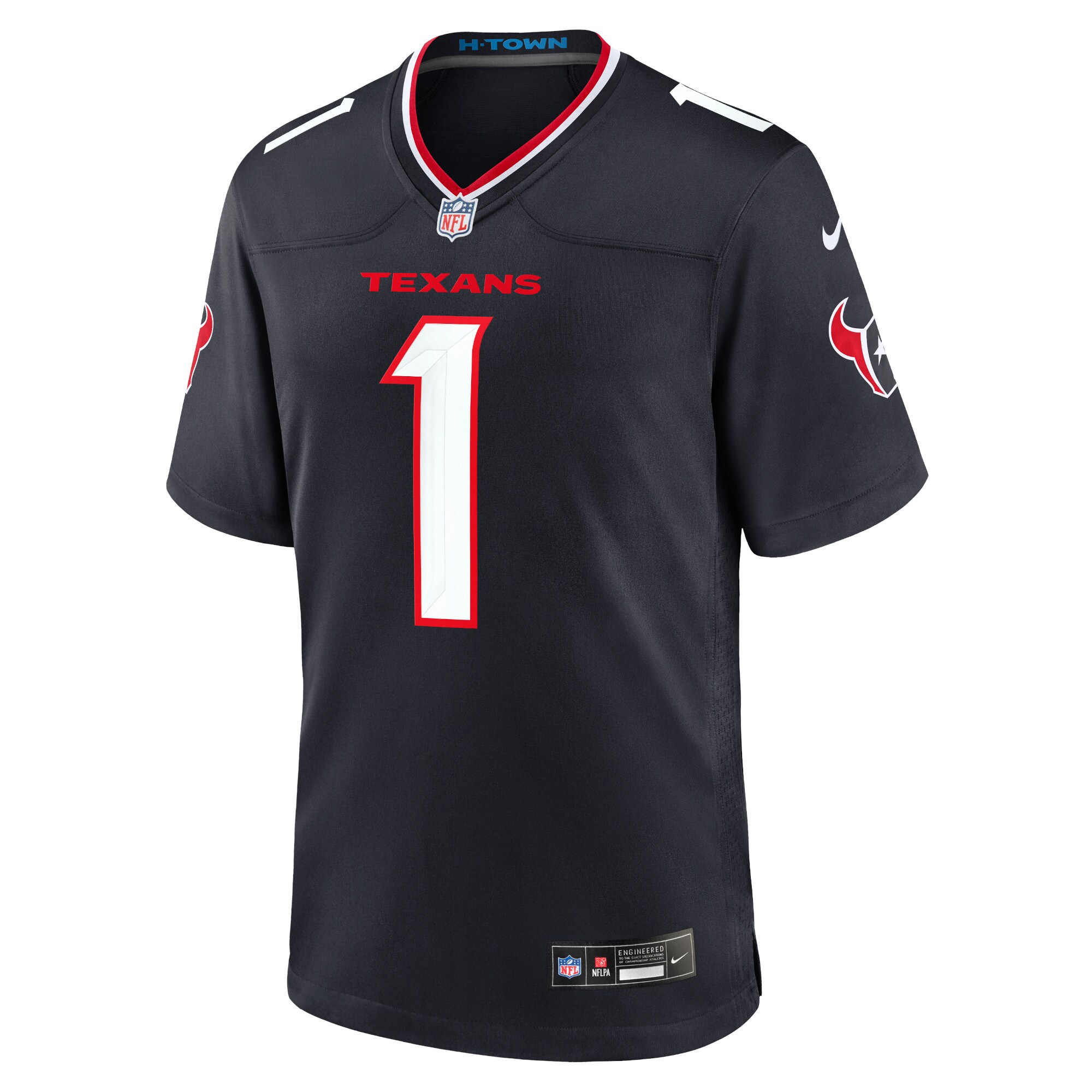 Stefon Diggs Houston Texans Game Jersey - Navy