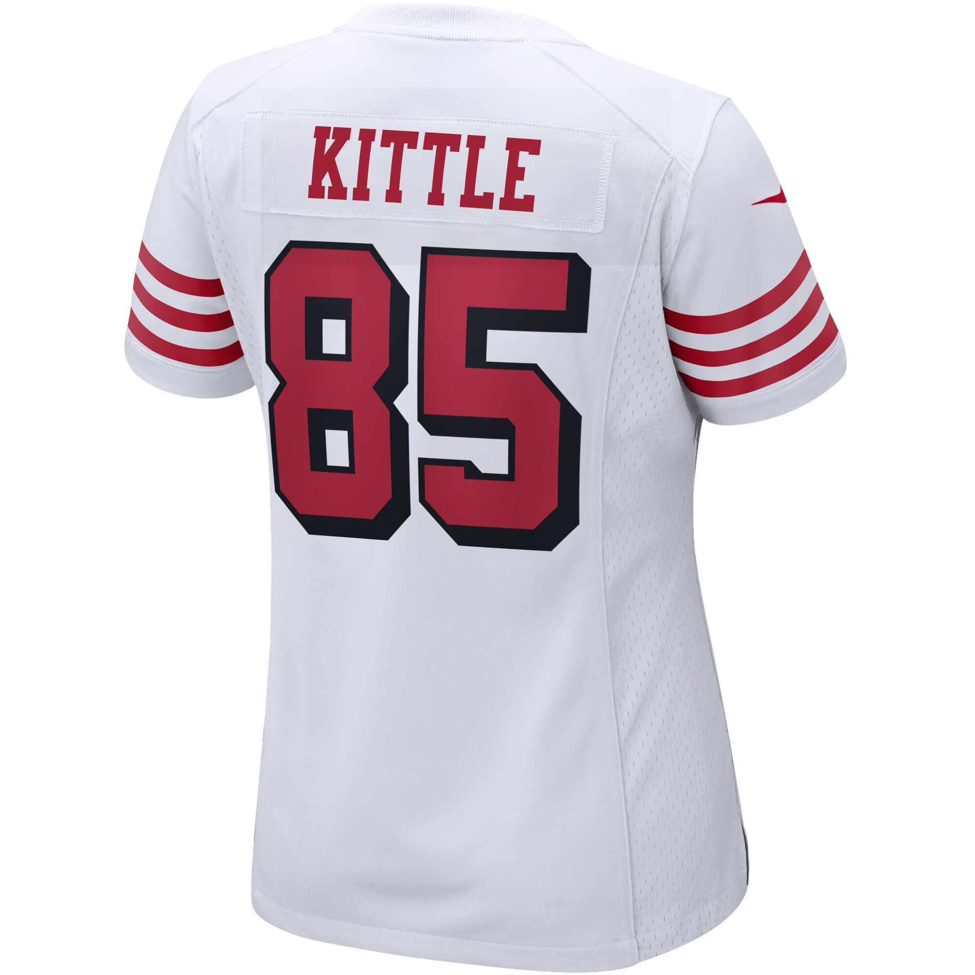 George Kittle San Francisco 49ers  Women's Alternate Game Player Jersey - White