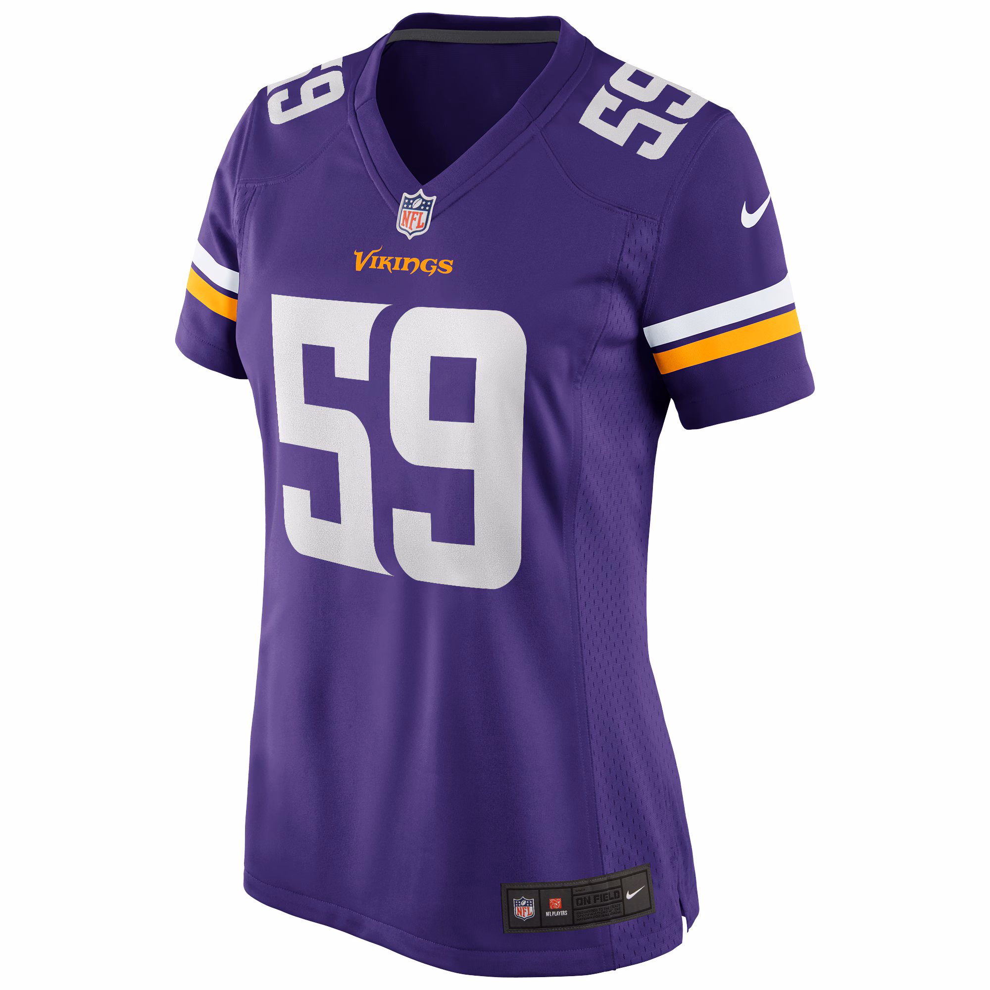 Matt Blair Minnesota Vikings Women's Game Retired Player Jersey - Purple