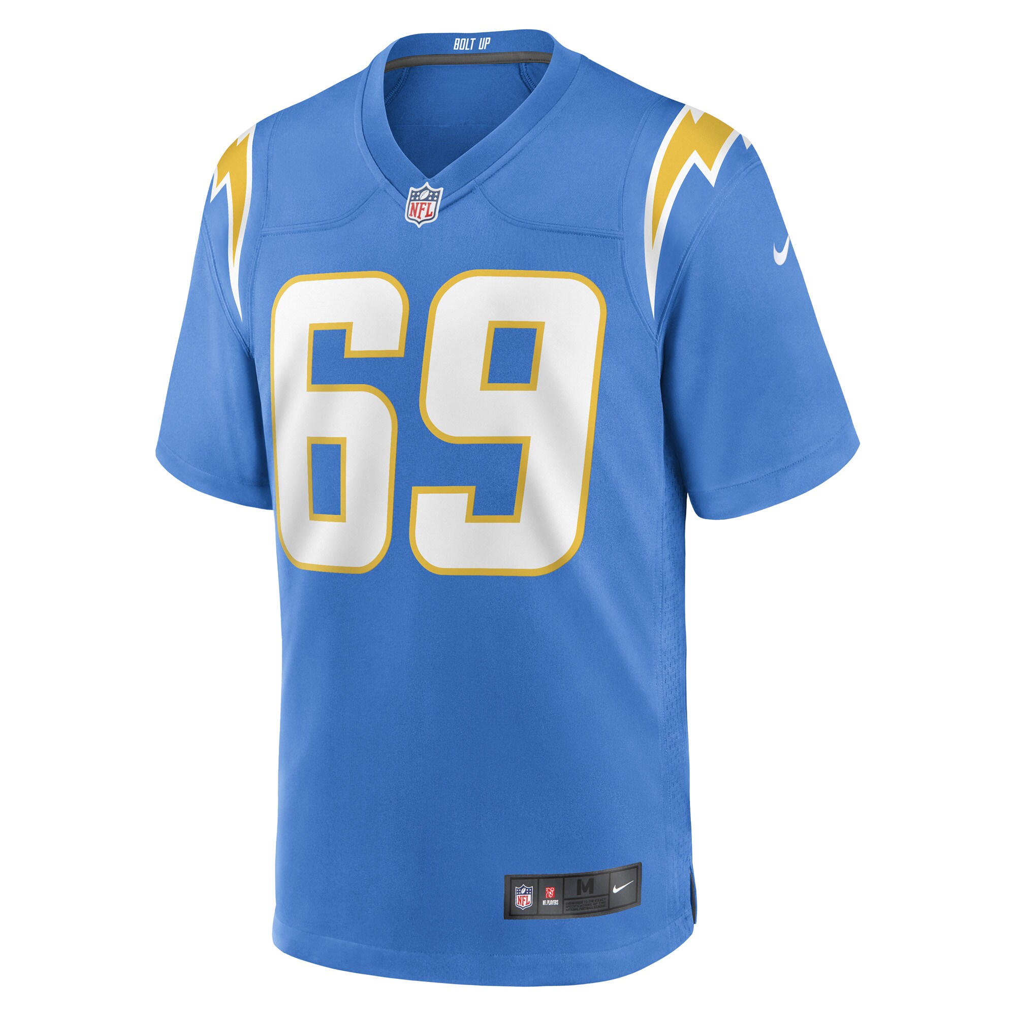 Sebastian Joseph-Day Los Angeles Chargers  Game Player Jersey - Powder Blue