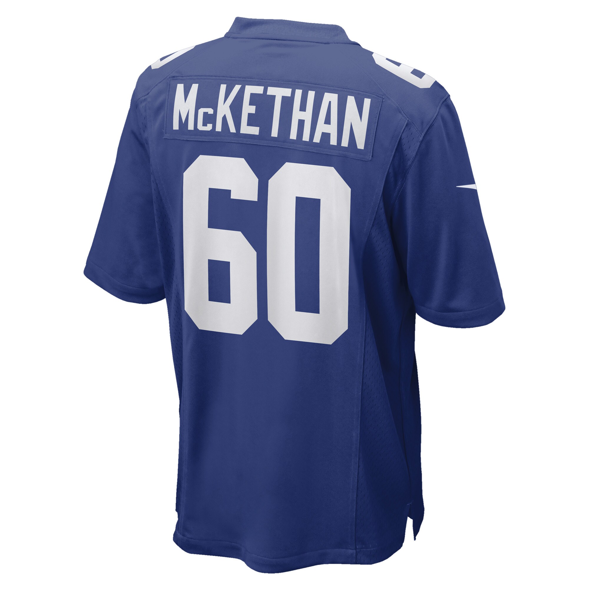 Marcus McKethan New York Giants Game Player Jersey - Royal