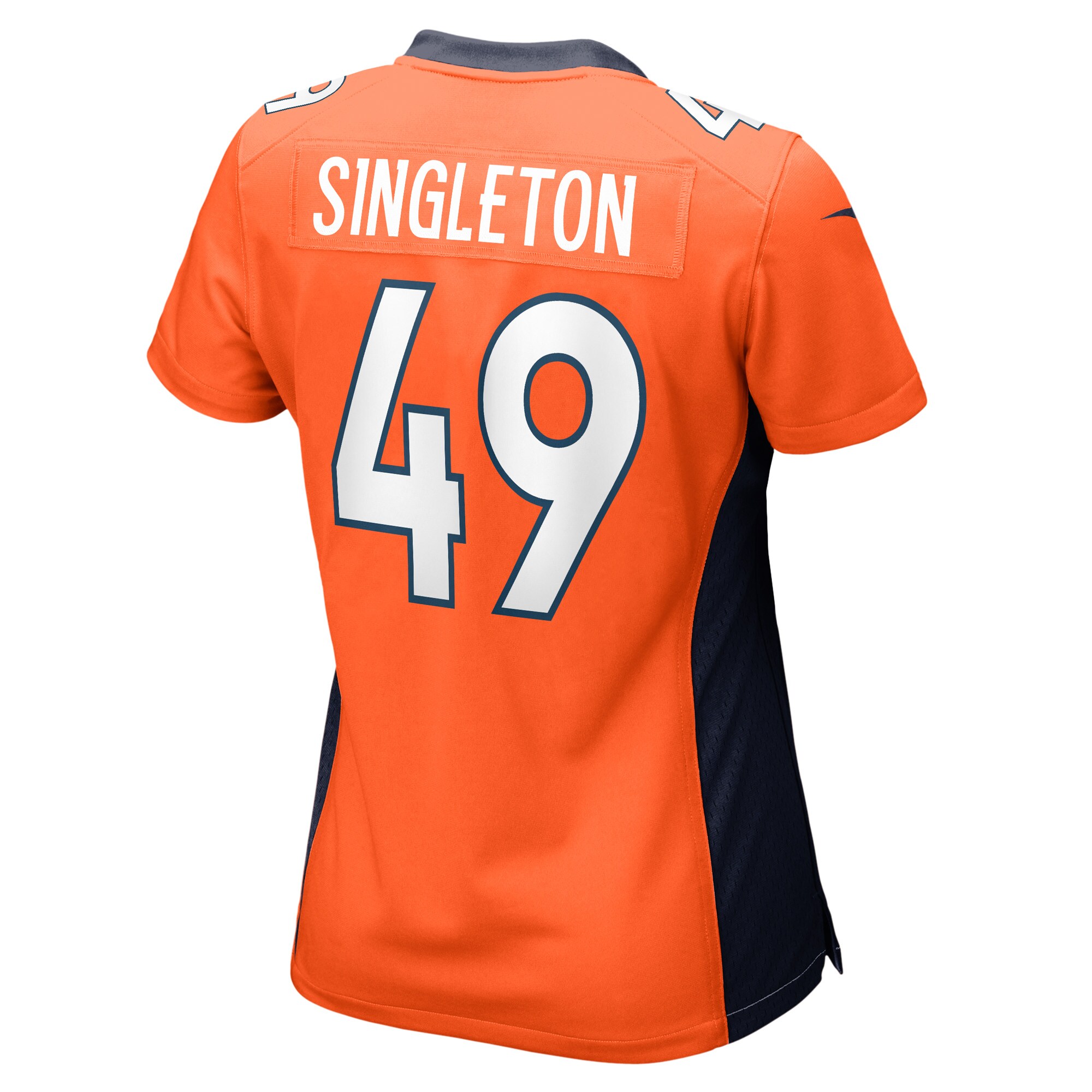 Alex Singleton Denver Broncos Women's Game Player Jersey - Orange