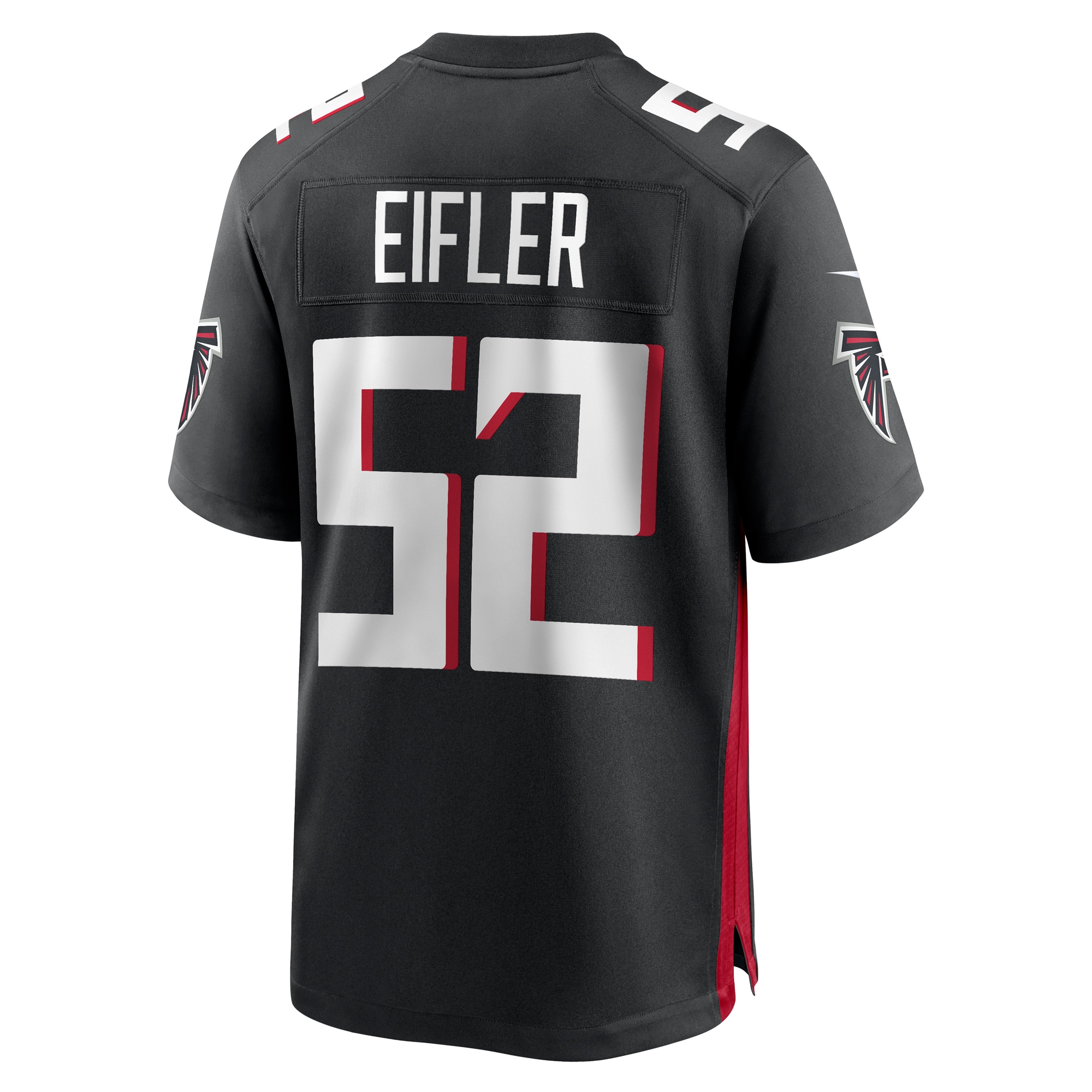 Milo Eifler Atlanta Falcons  Game Jersey -  Black