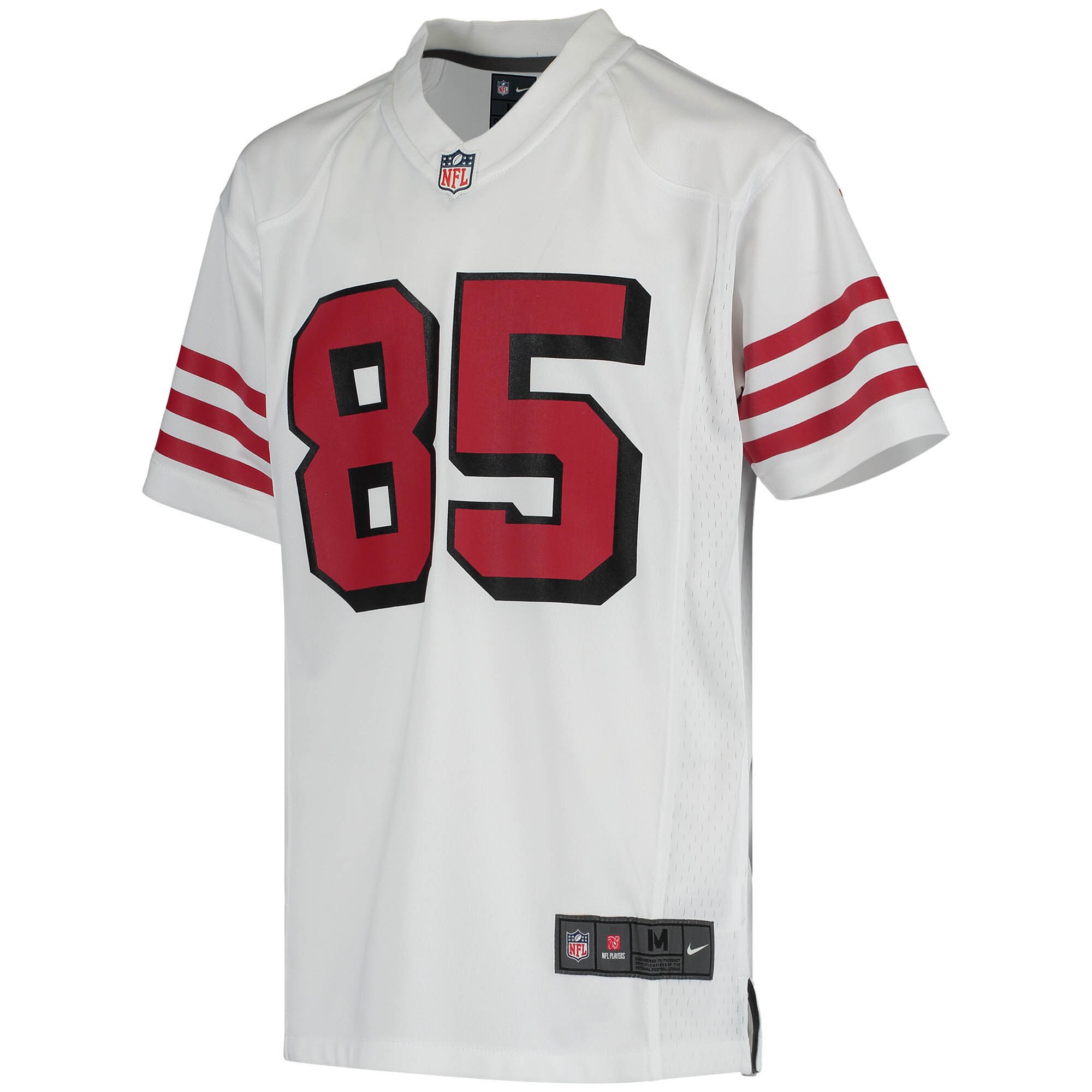 George Kittle San Francisco 49ers Youth Game Jersey - White