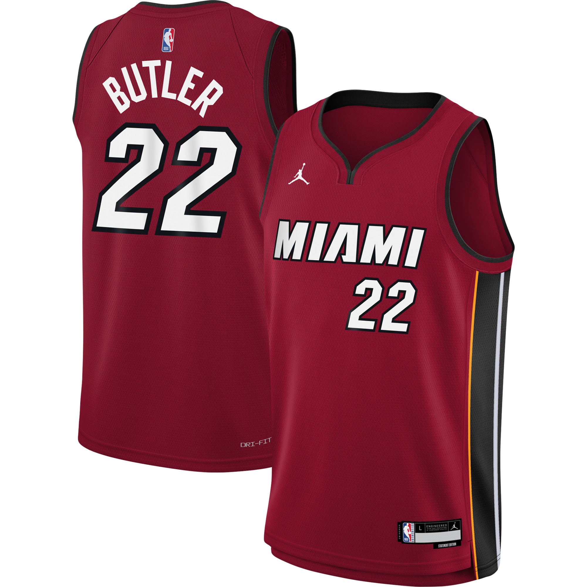 Jimmy Butler Miami Heat  Youth Swingman Jersey - Statement Edition - Red