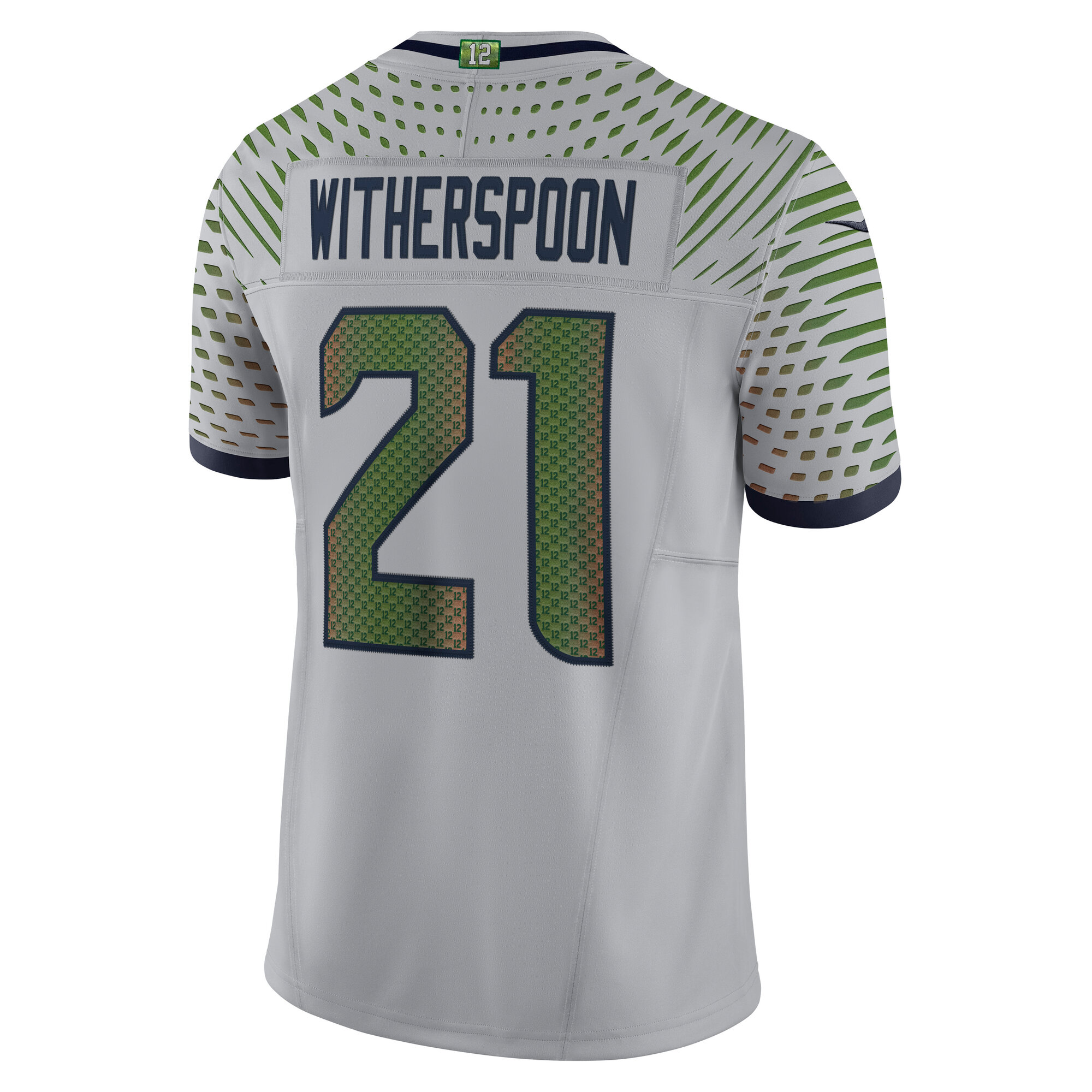 Devon Witherspoon #21 Seattle Seahawks 2025 Rivalries Collection Limited Jersey - Wolf Gray
