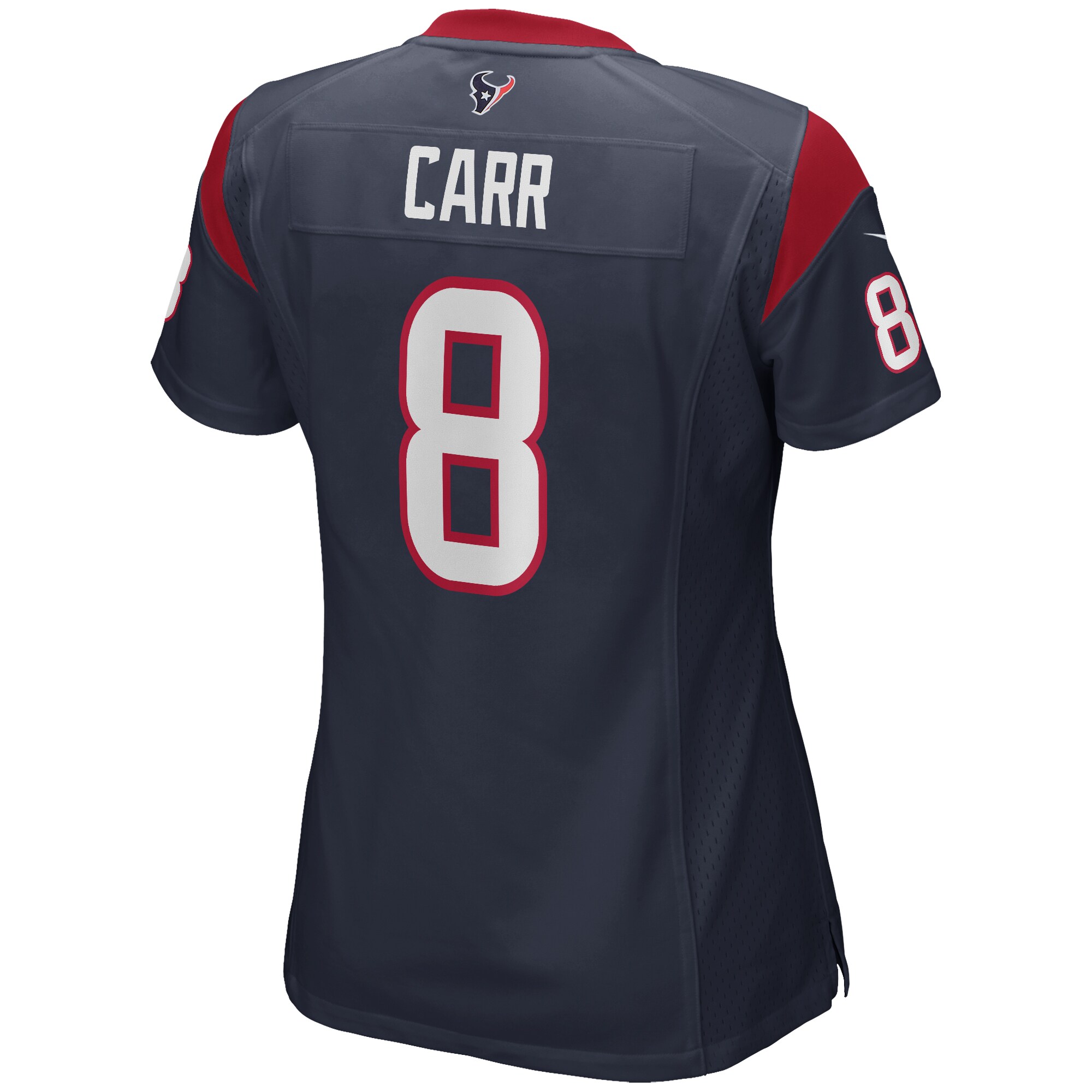 David Carr Houston Texans Women's Game Retired Player Jersey - Navy
