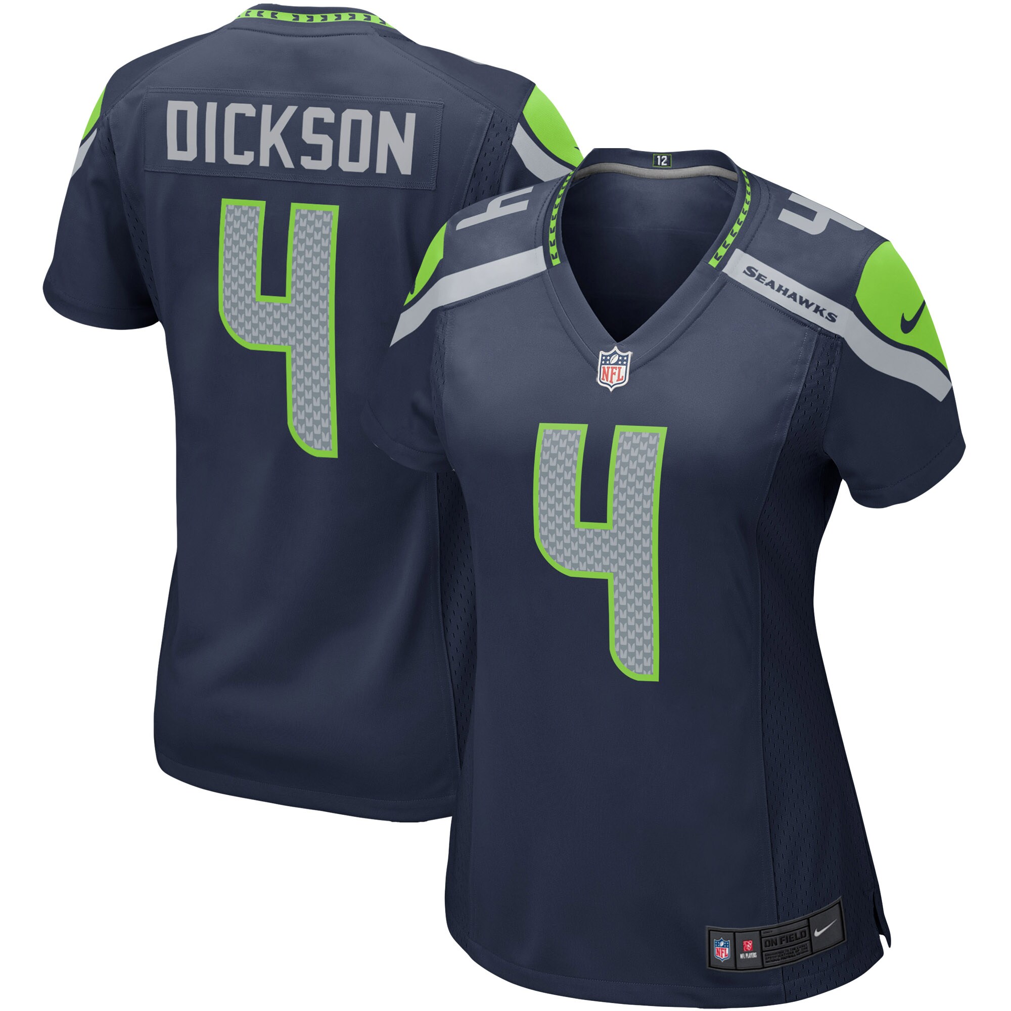 Michael Dickson Seattle Seahawks  Women's Game Player Jersey - College Navy