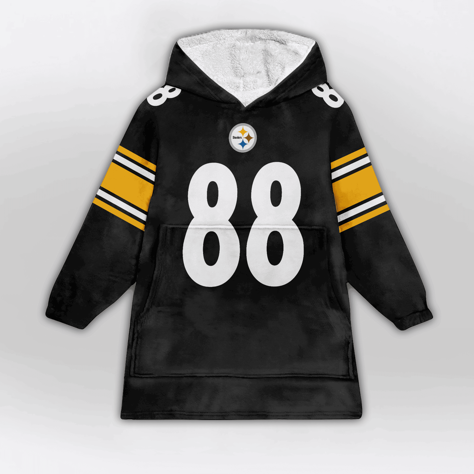 Kid 88 Pittsburgh Football Unisex Blanket Hoodie