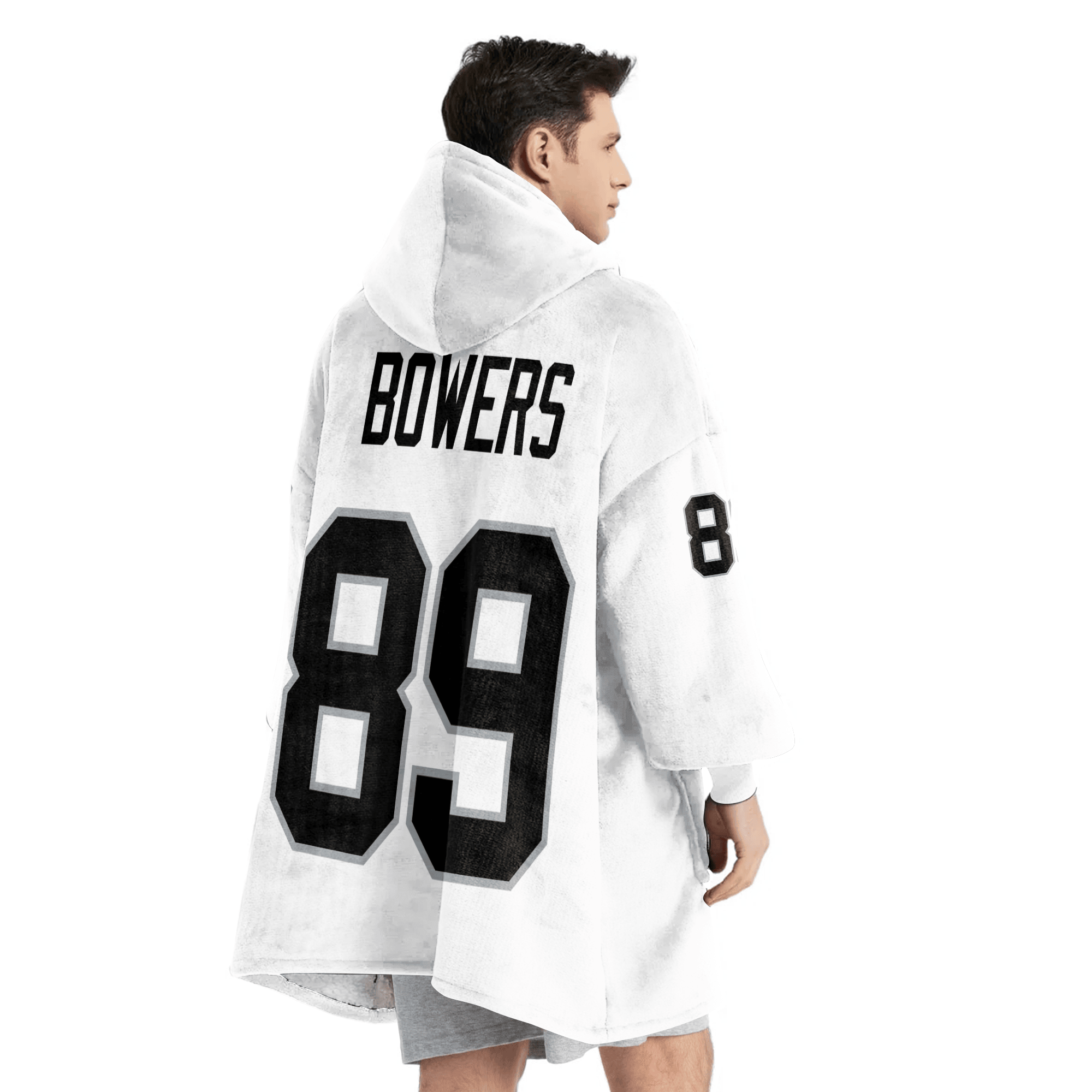 Adult B.B 89 Las Vegas Football Unisex Blanket Hoodie