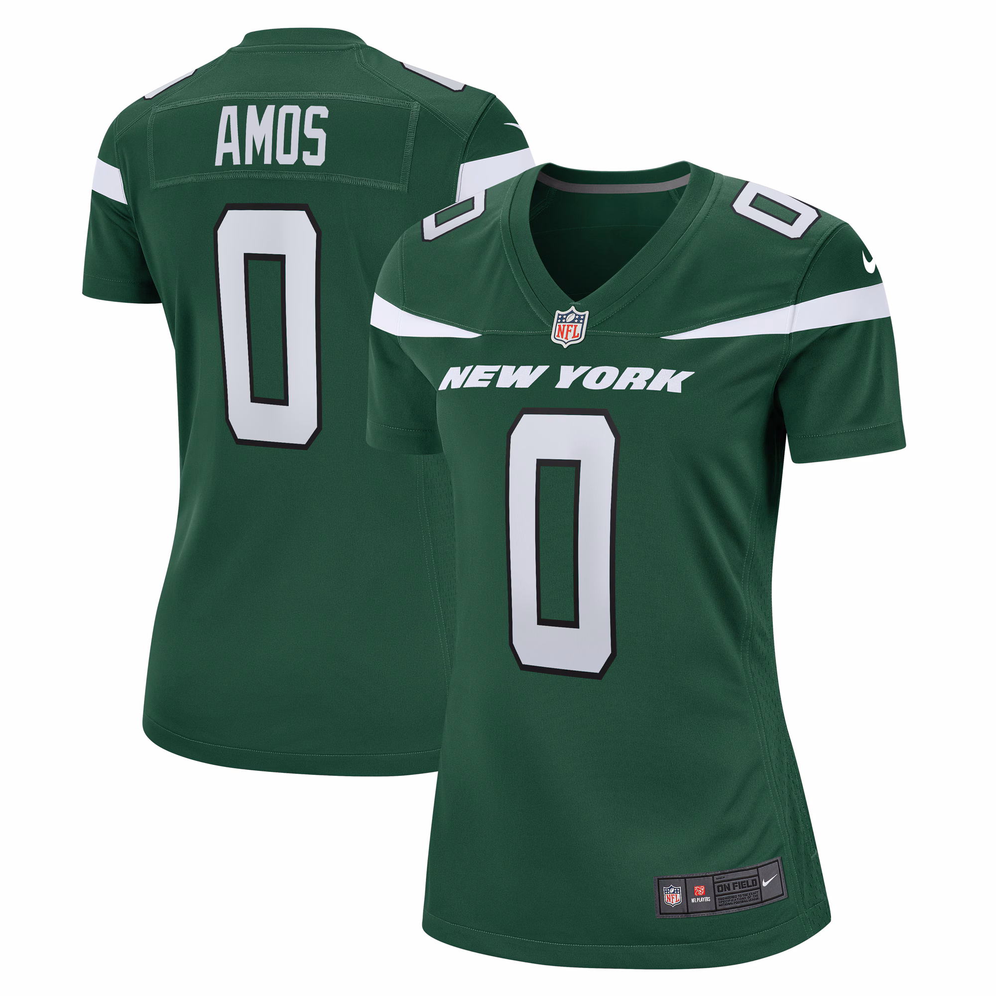 Adrian Amos New York Jets Women's  Game Jersey - Gotham Green