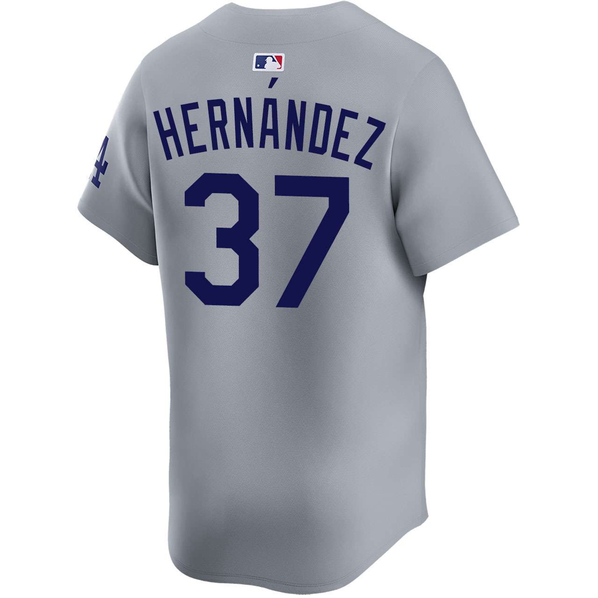 Teoscar Hernandez #37 Los Angeles Dodgers Alternate Road Limited 2025 World Series Jersey
