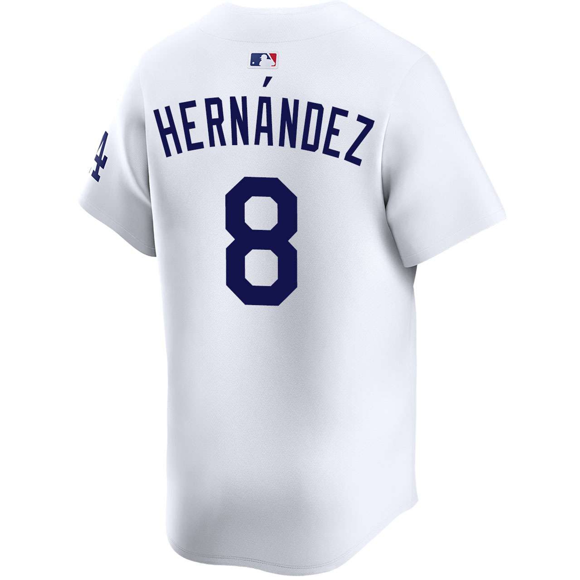 Enrique Hernandez #8 Los Angeles Dodgers 2025 World Series Home Limited Player Jersey - White